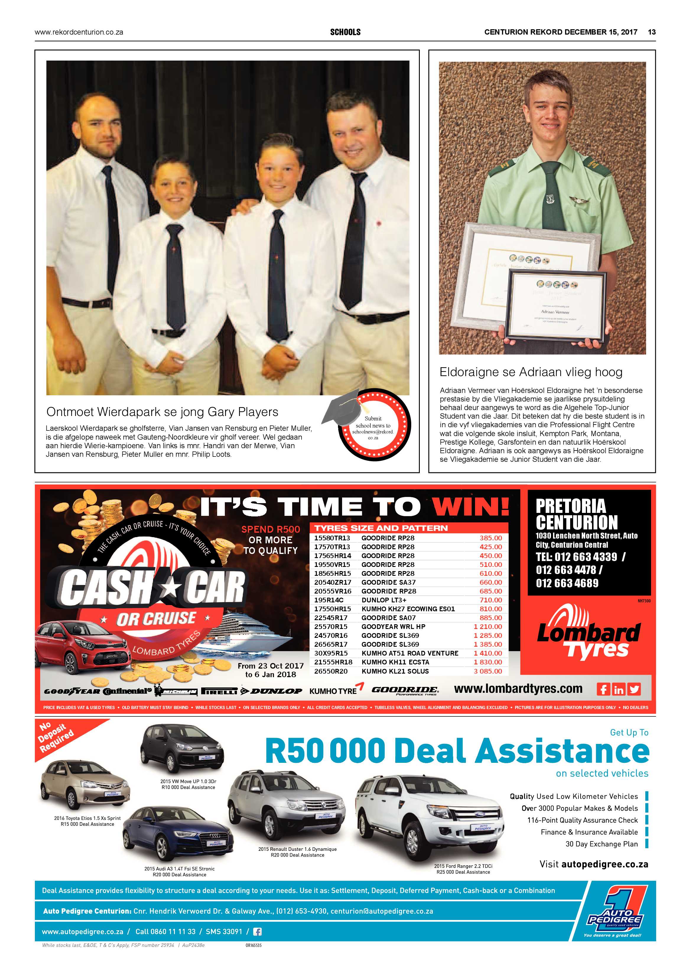 Rekord Centurion 15 December 2017 page 13