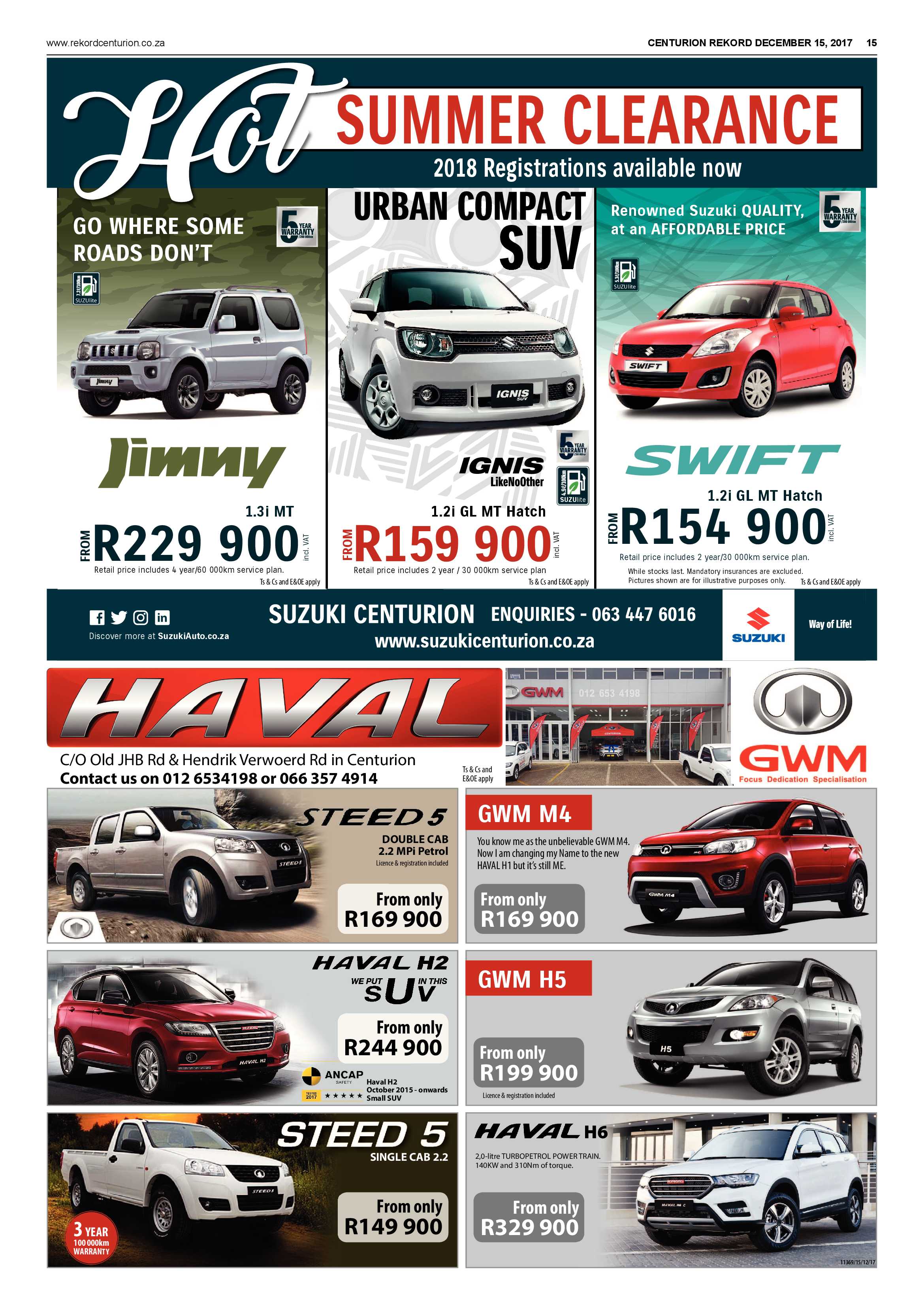 Rekord Centurion 15 December 2017 page 15