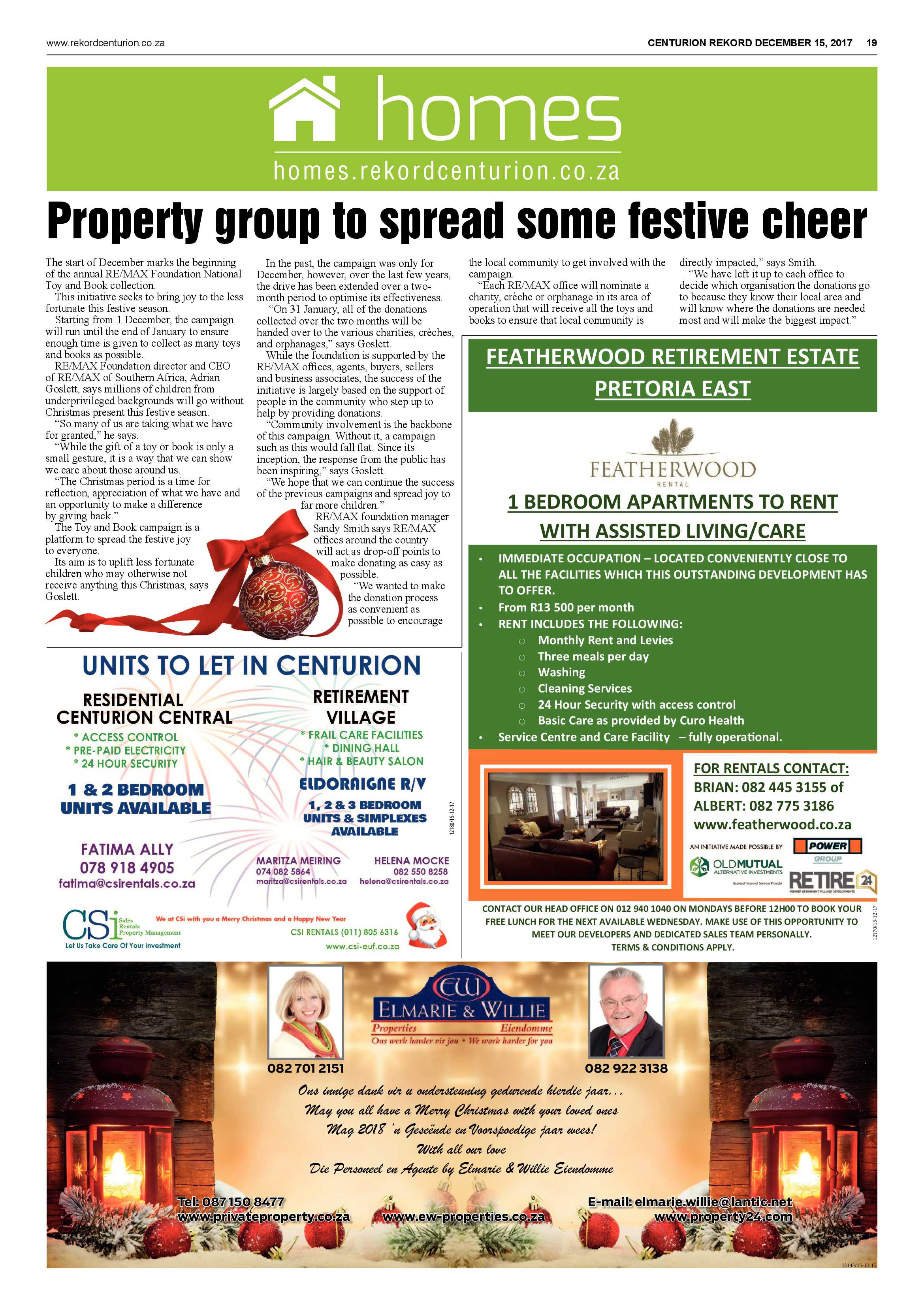 Rekord Centurion 15 December 2017 page 19