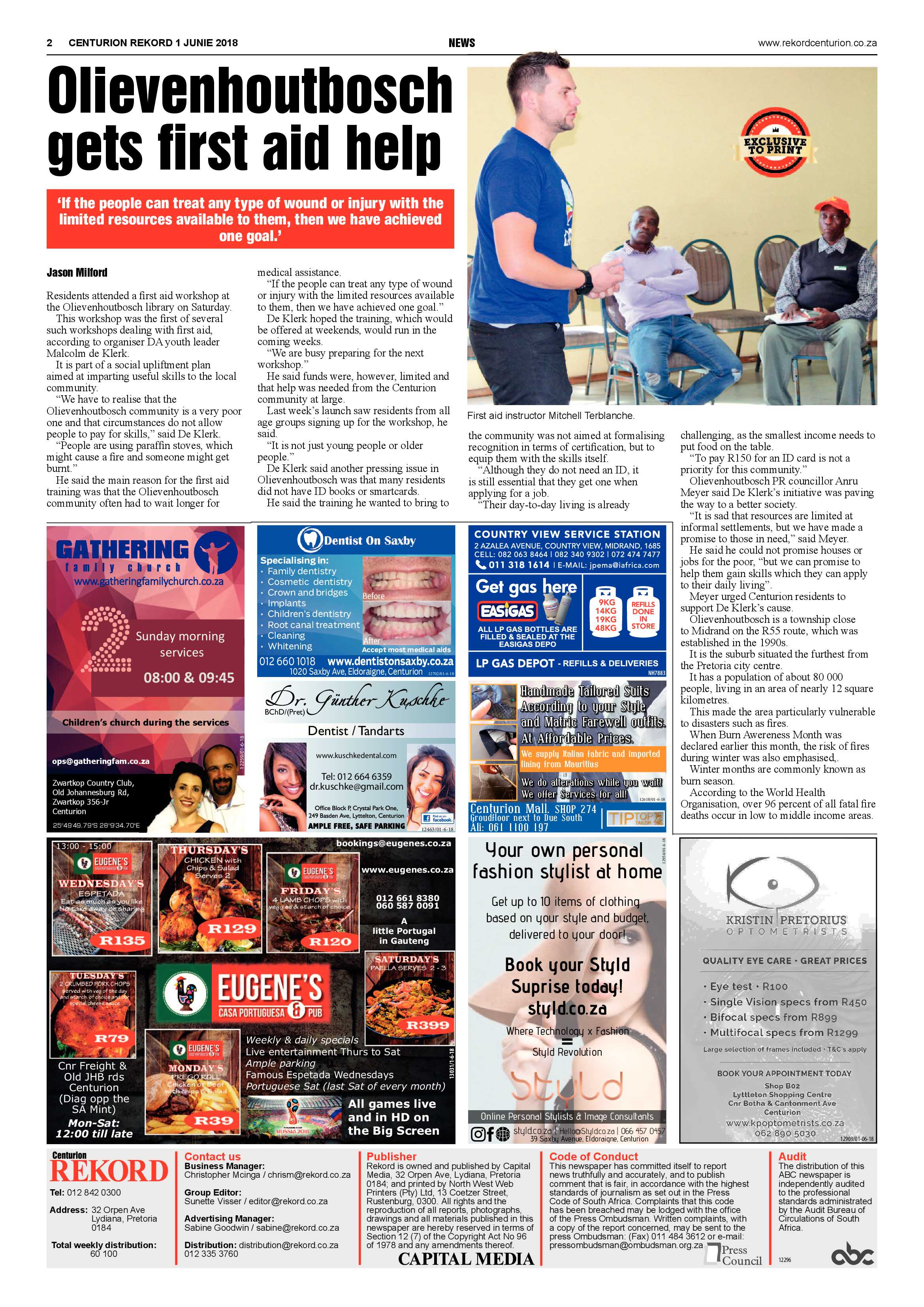 Rekord Centurion 01 June 2018 page 2