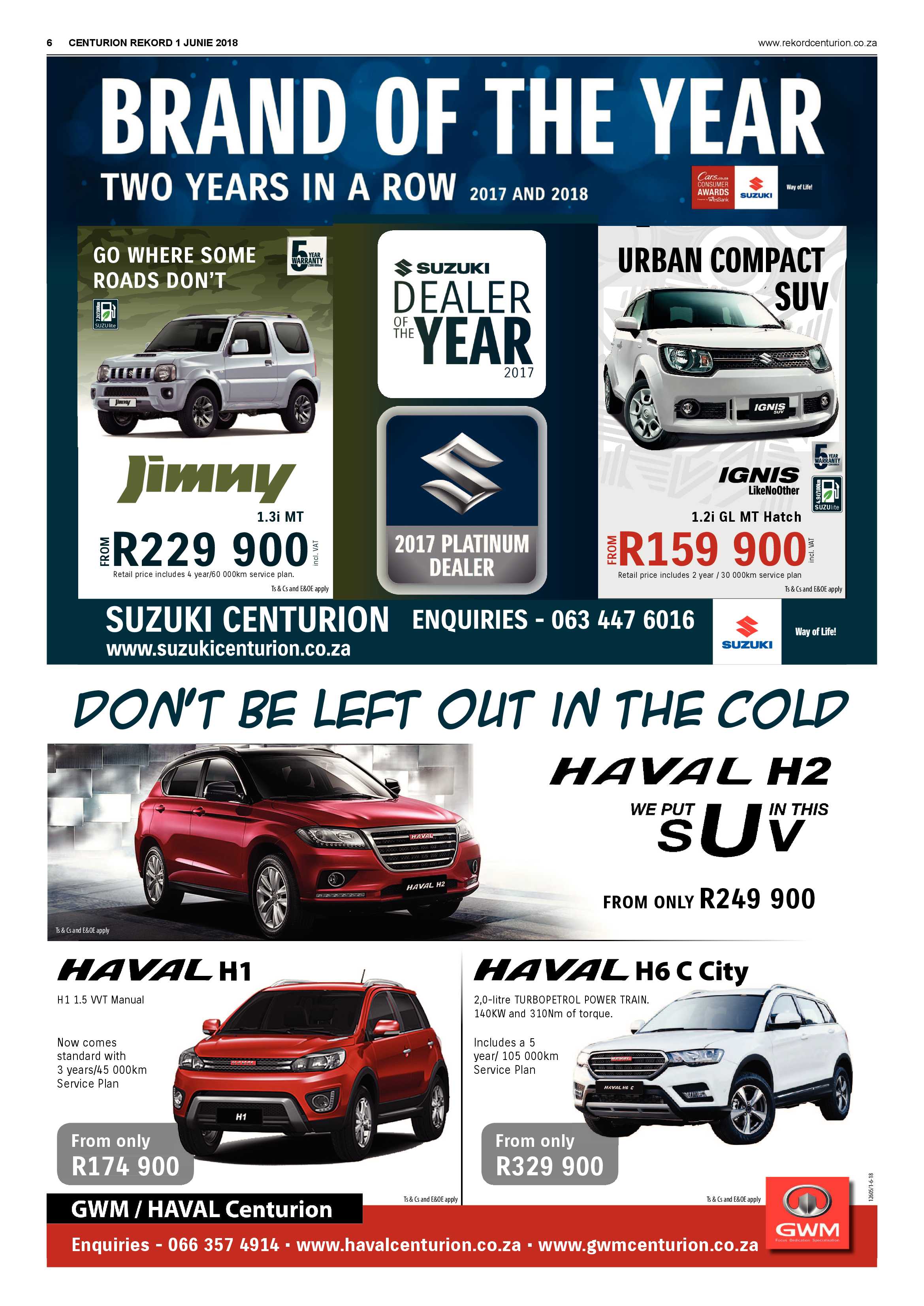 Rekord Centurion 01 June 2018 page 6