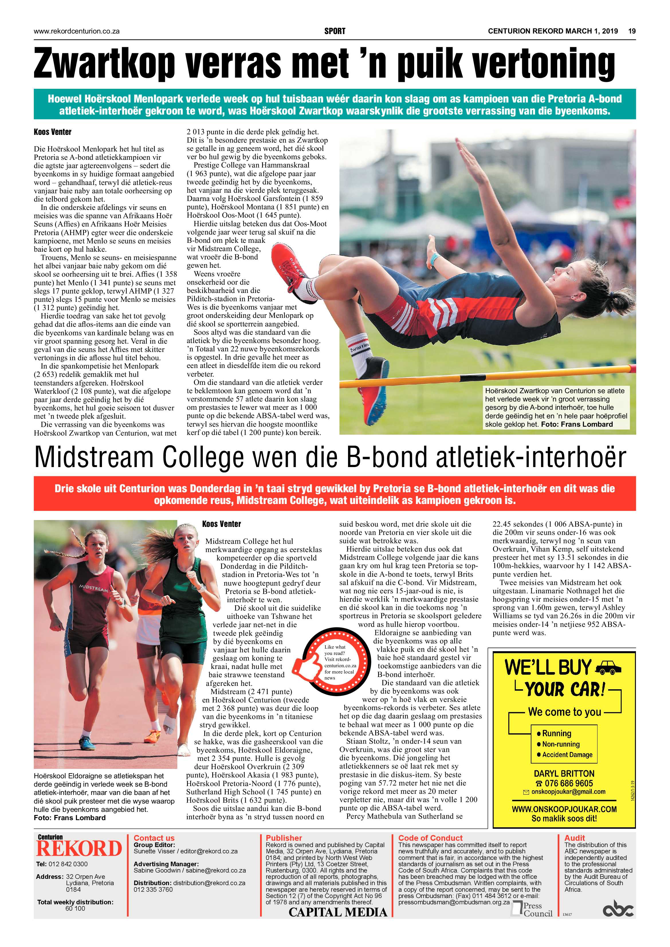 Rekord Centurion 01 March 2019 page 19