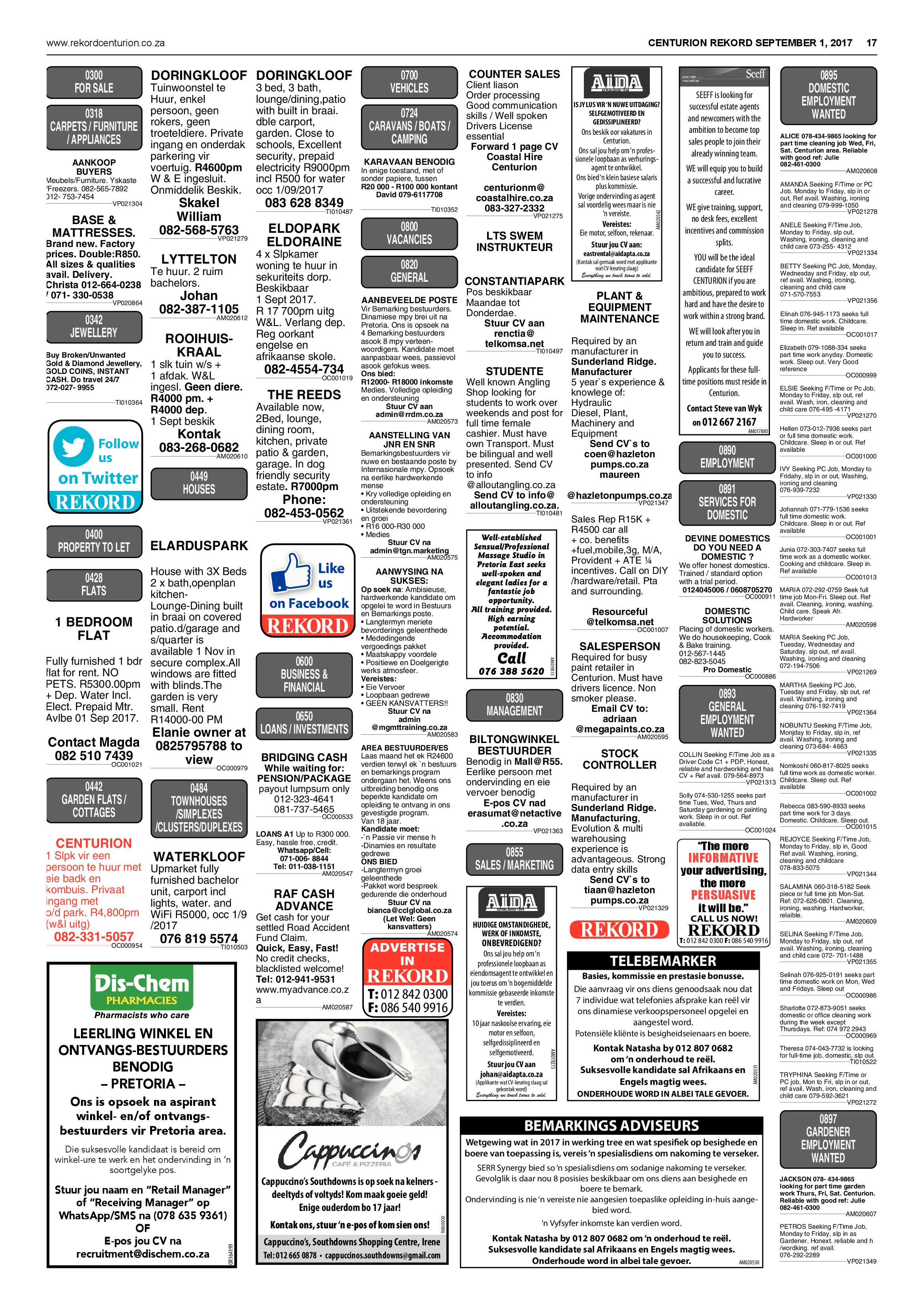 Rekord Centurion 01 September 2017 page 16