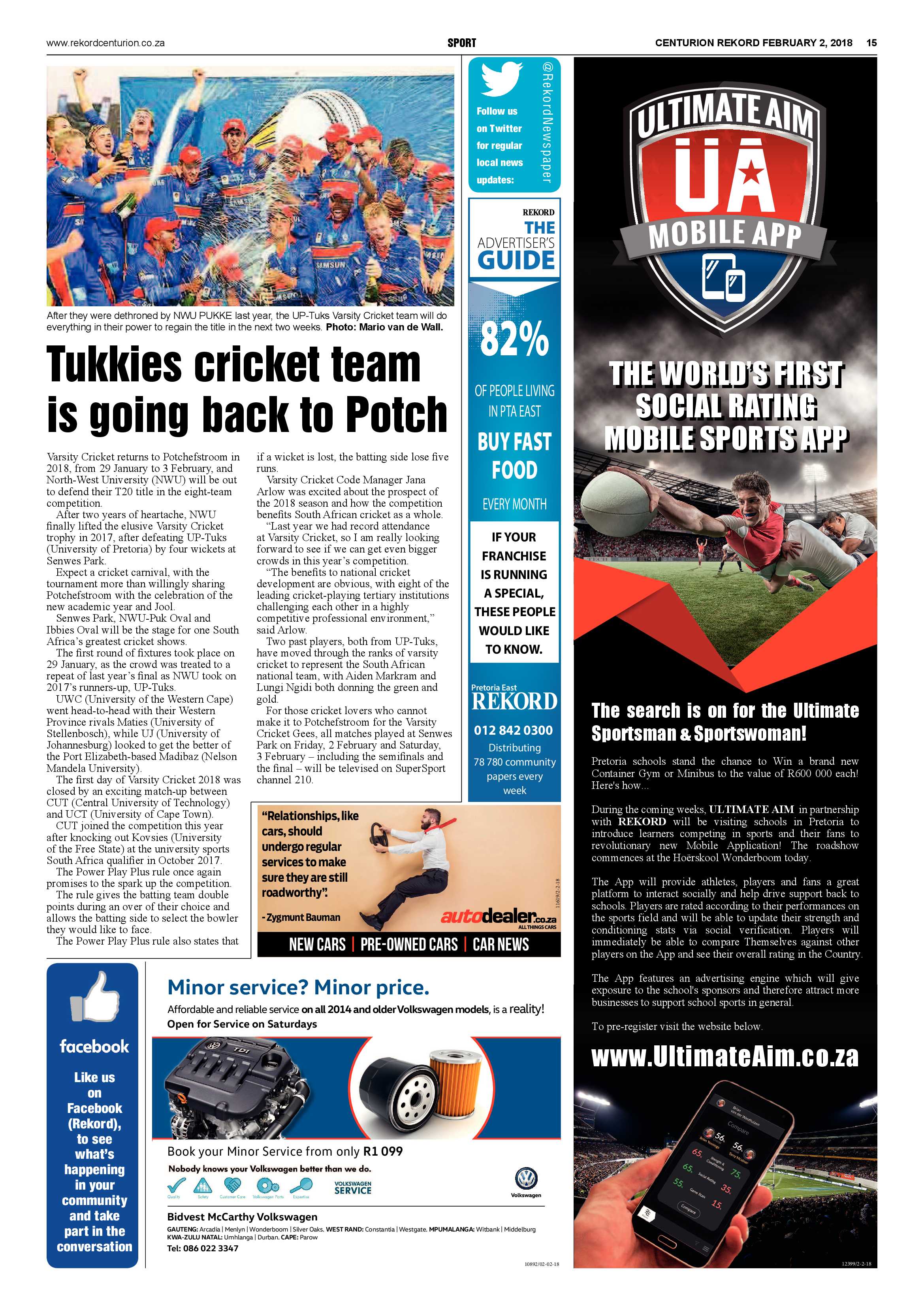 Rekord Centurion 02 February 2018 page 15