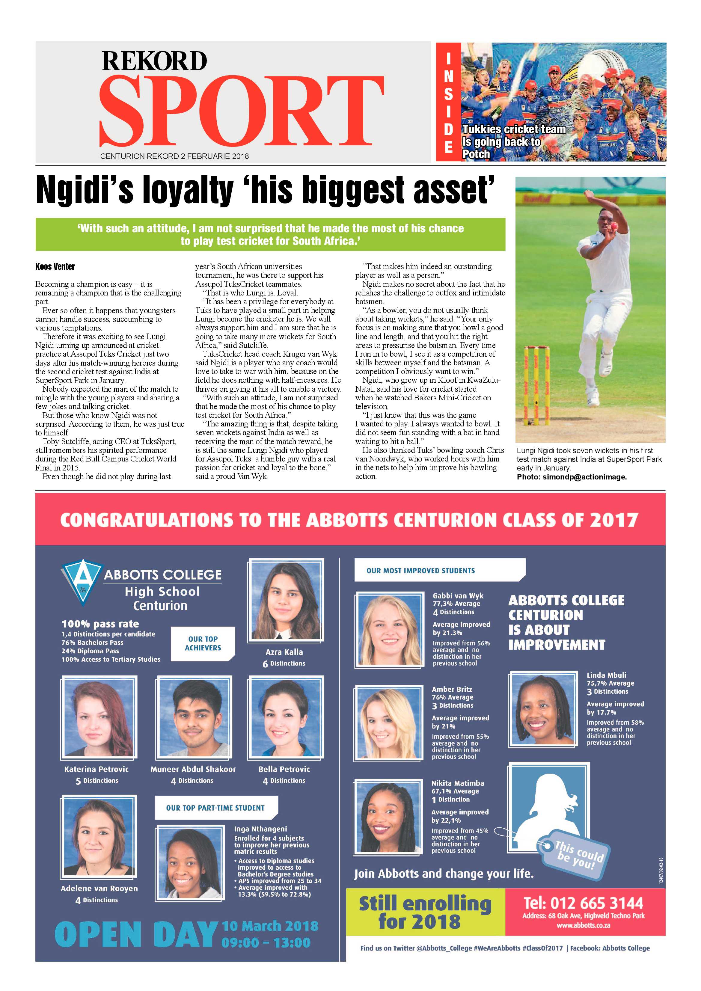 Rekord Centurion 02 February 2018 page 16