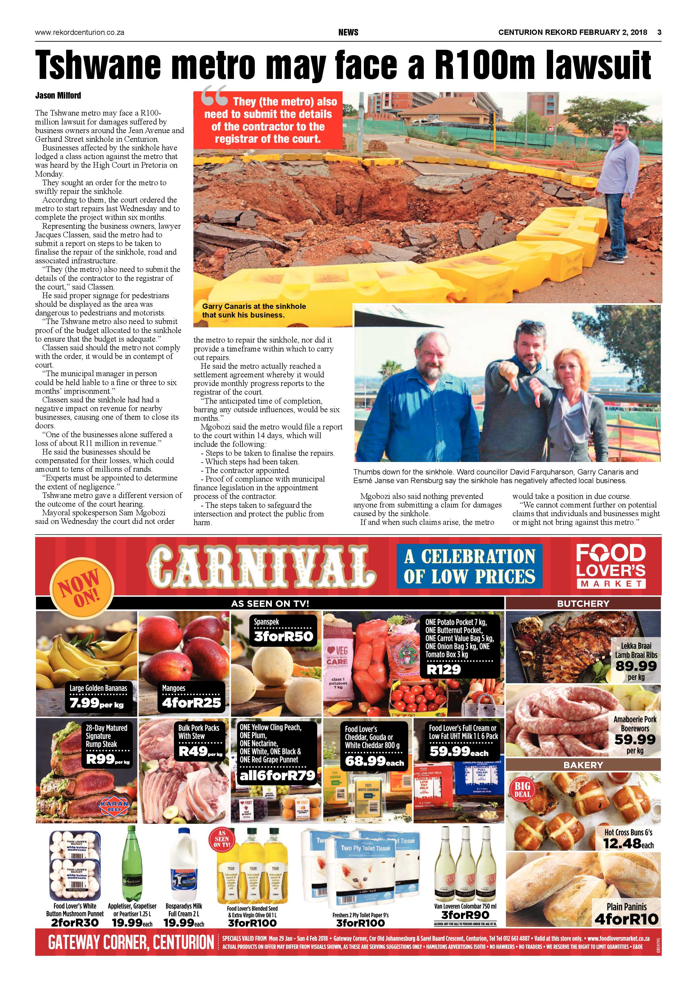 Rekord Centurion 02 February 2018 page 3