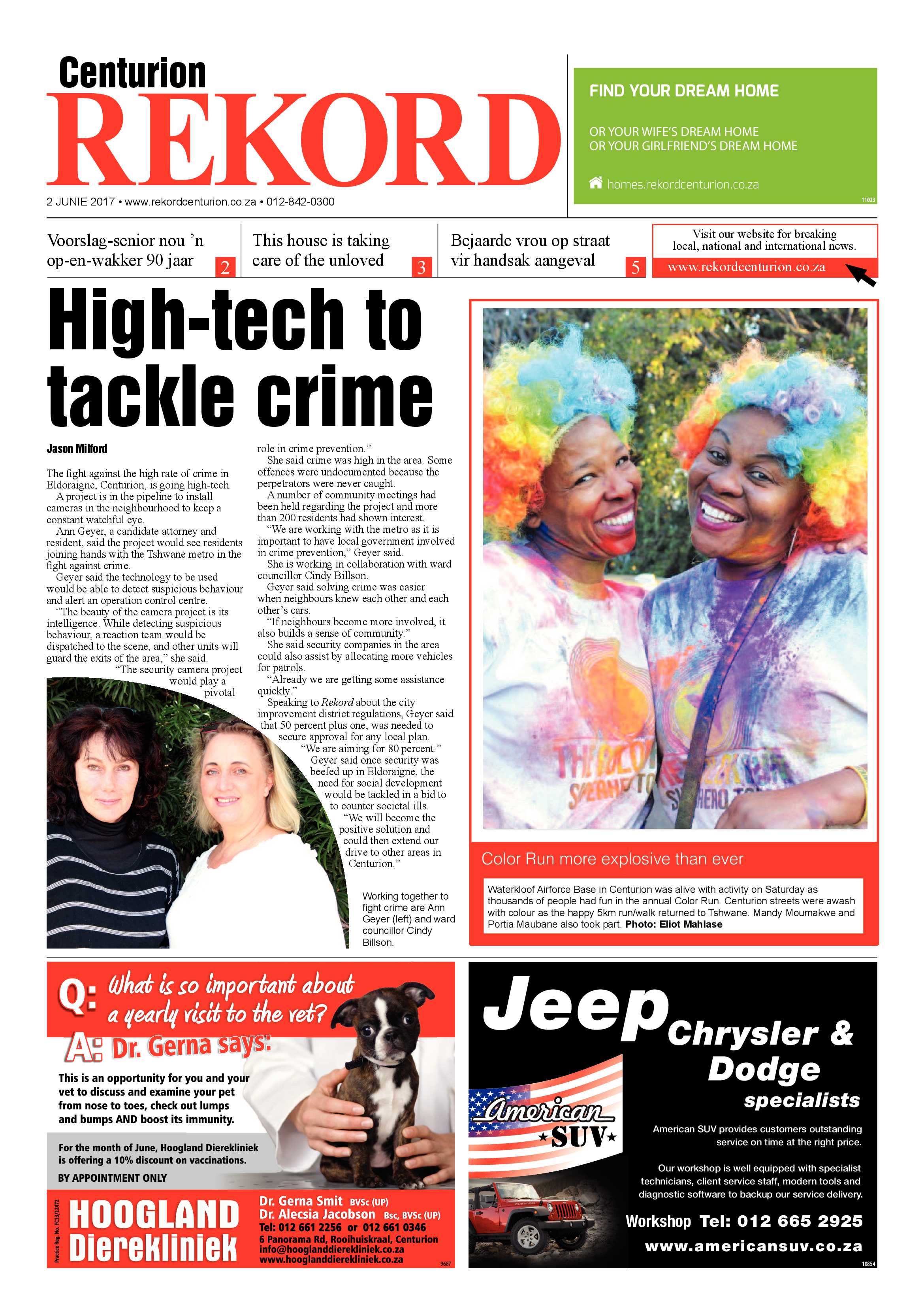 Rekord Centurion 02 June 2017 page 1