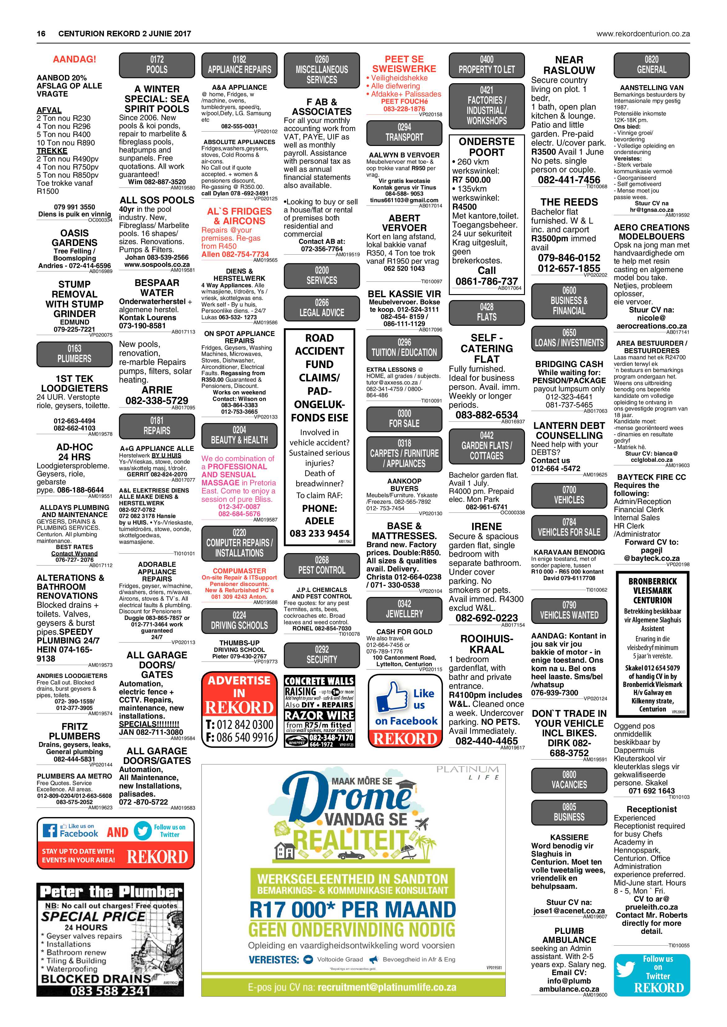 Rekord Centurion 02 June 2017 page 16