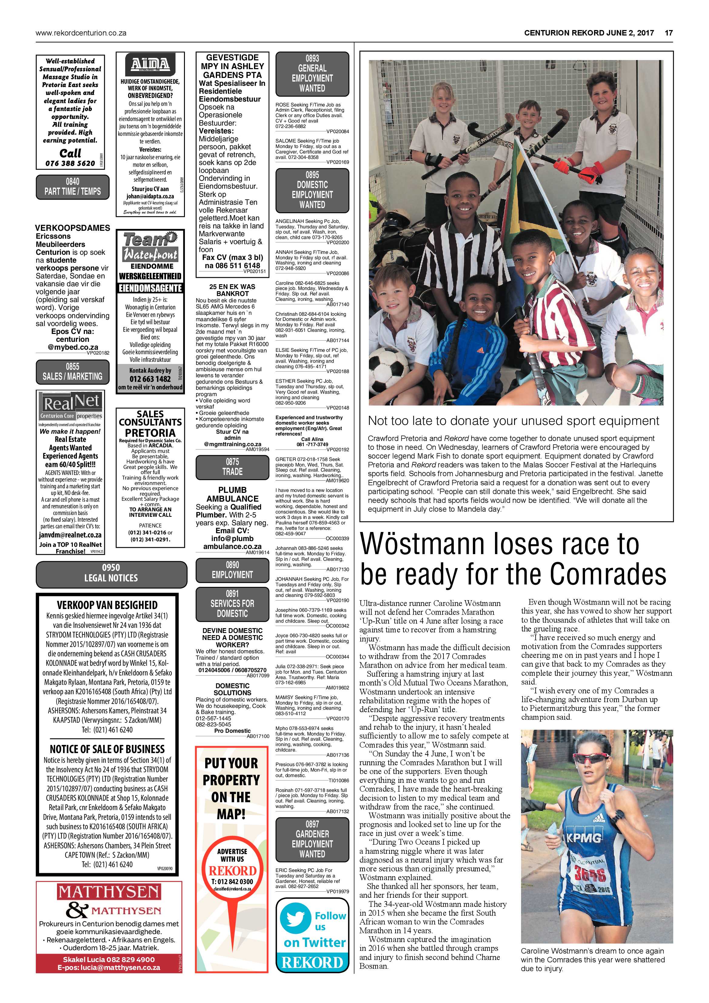 Rekord Centurion 02 June 2017 page 17