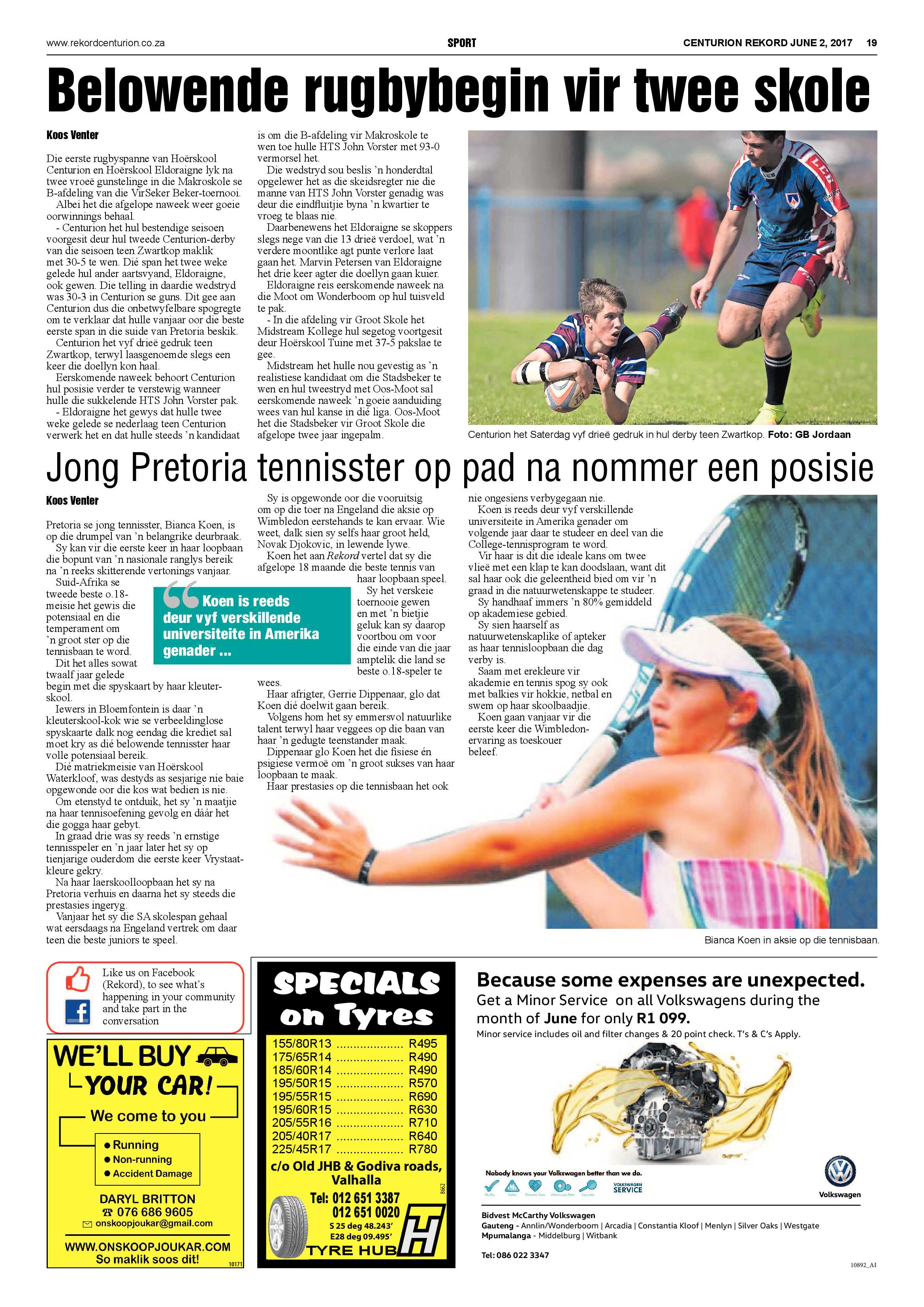 Rekord Centurion 02 June 2017 page 19