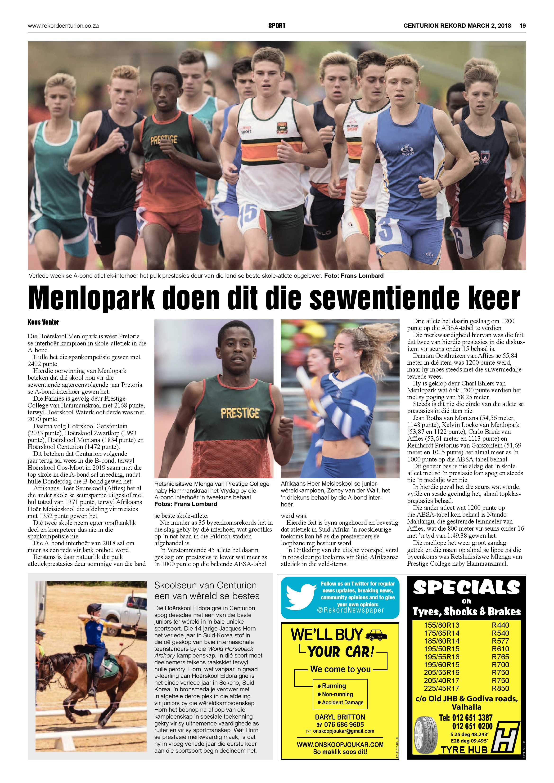 Rekord Centurion 02 March 2018 page 19