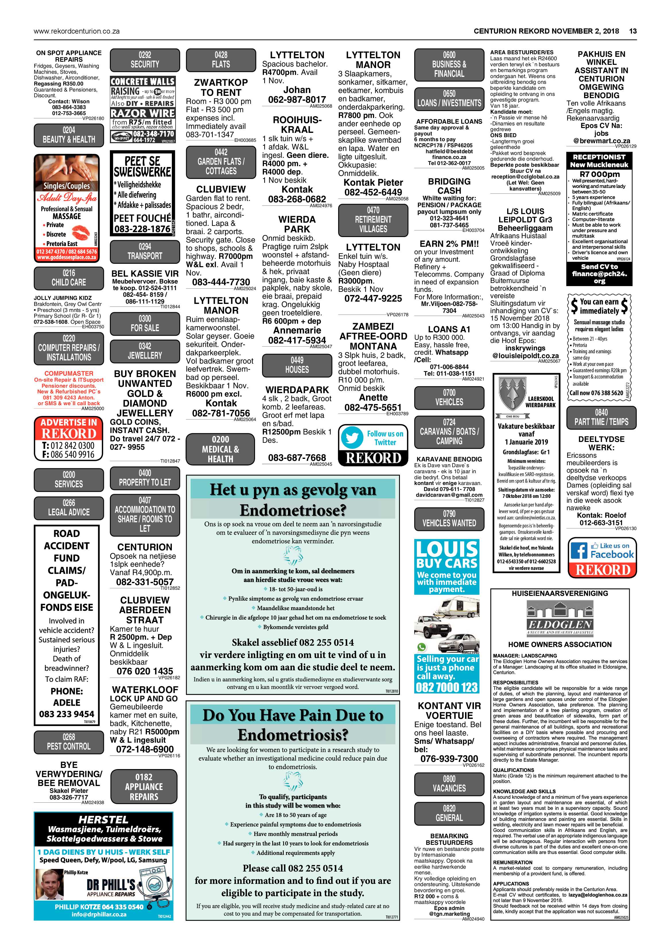 Rekord Centurion 02 November 2018 page 13