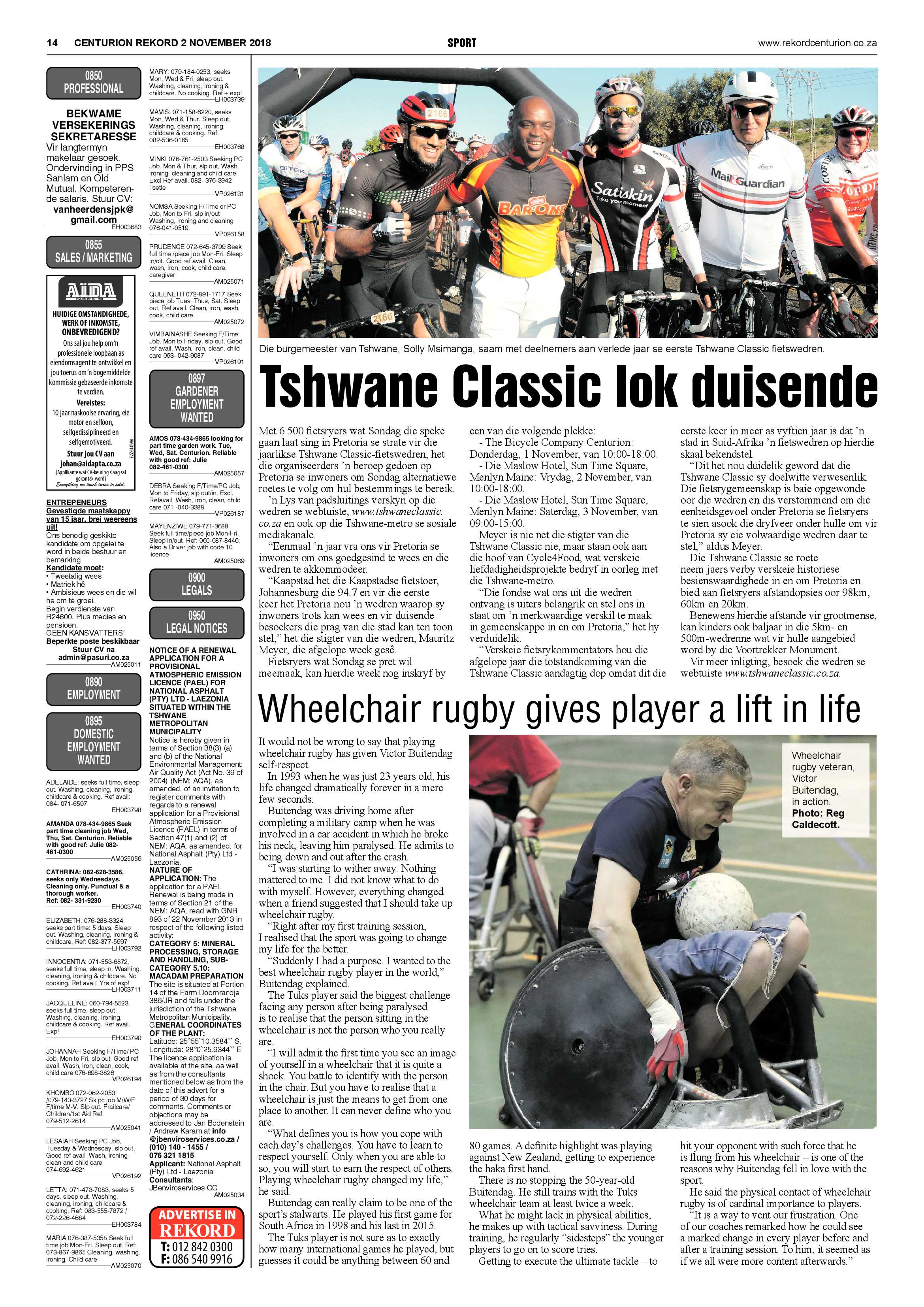 Rekord Centurion 02 November 2018 page 14