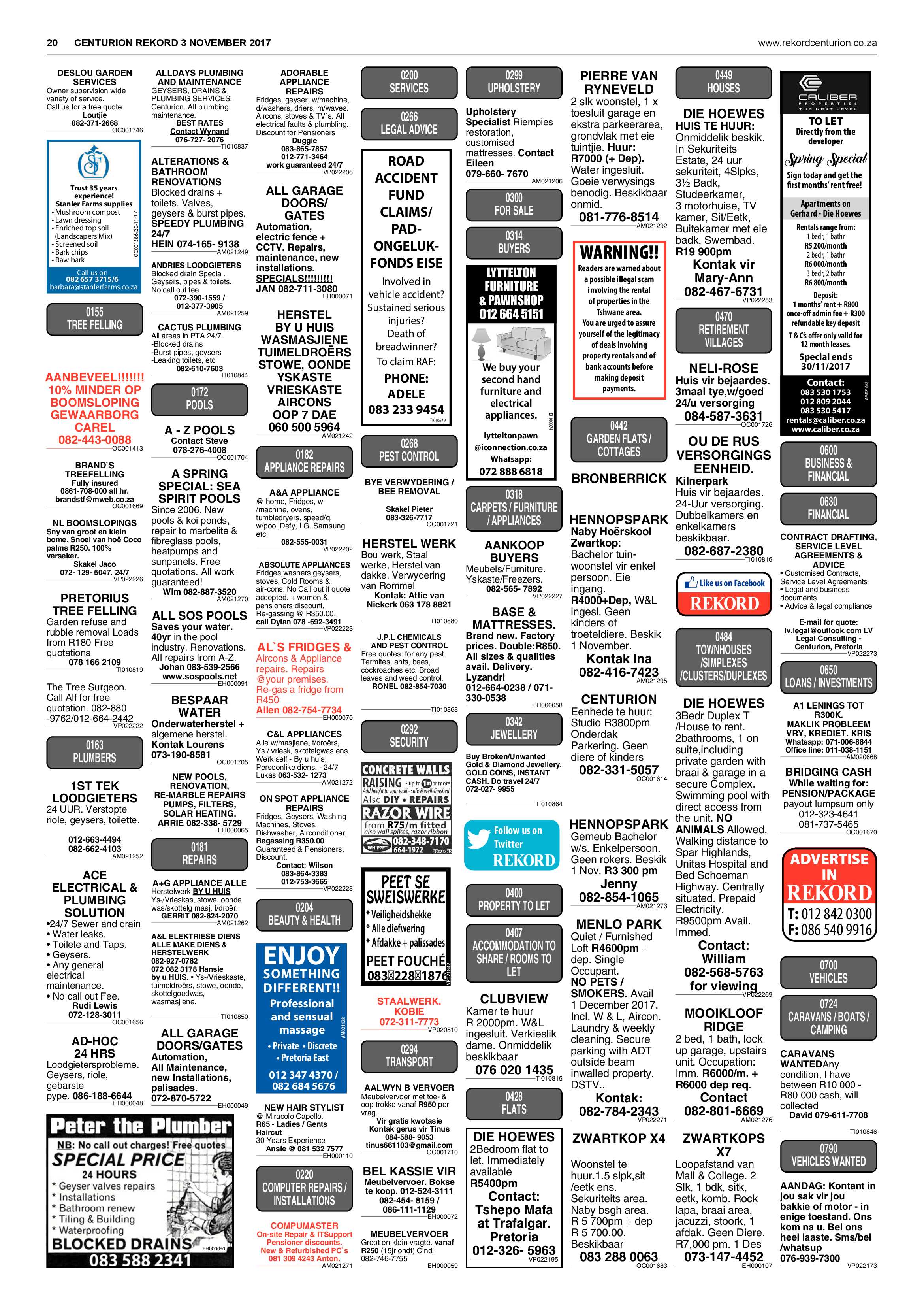 Rekord Centurion 03 November 2017 page 20