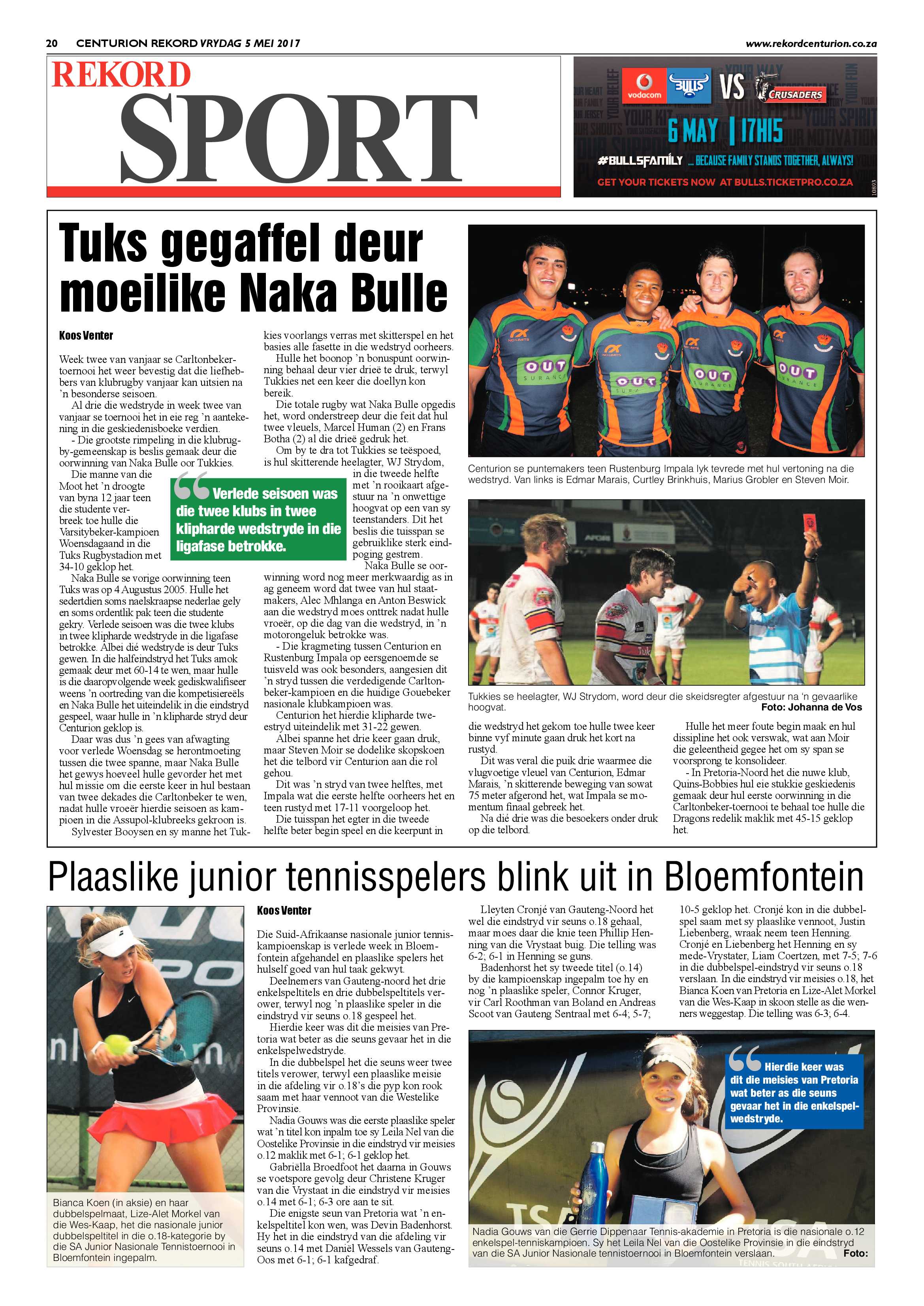 Rekord Centurion 05 May 2017 page 20
