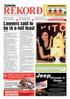 Rekord Centurion 05 October 2018