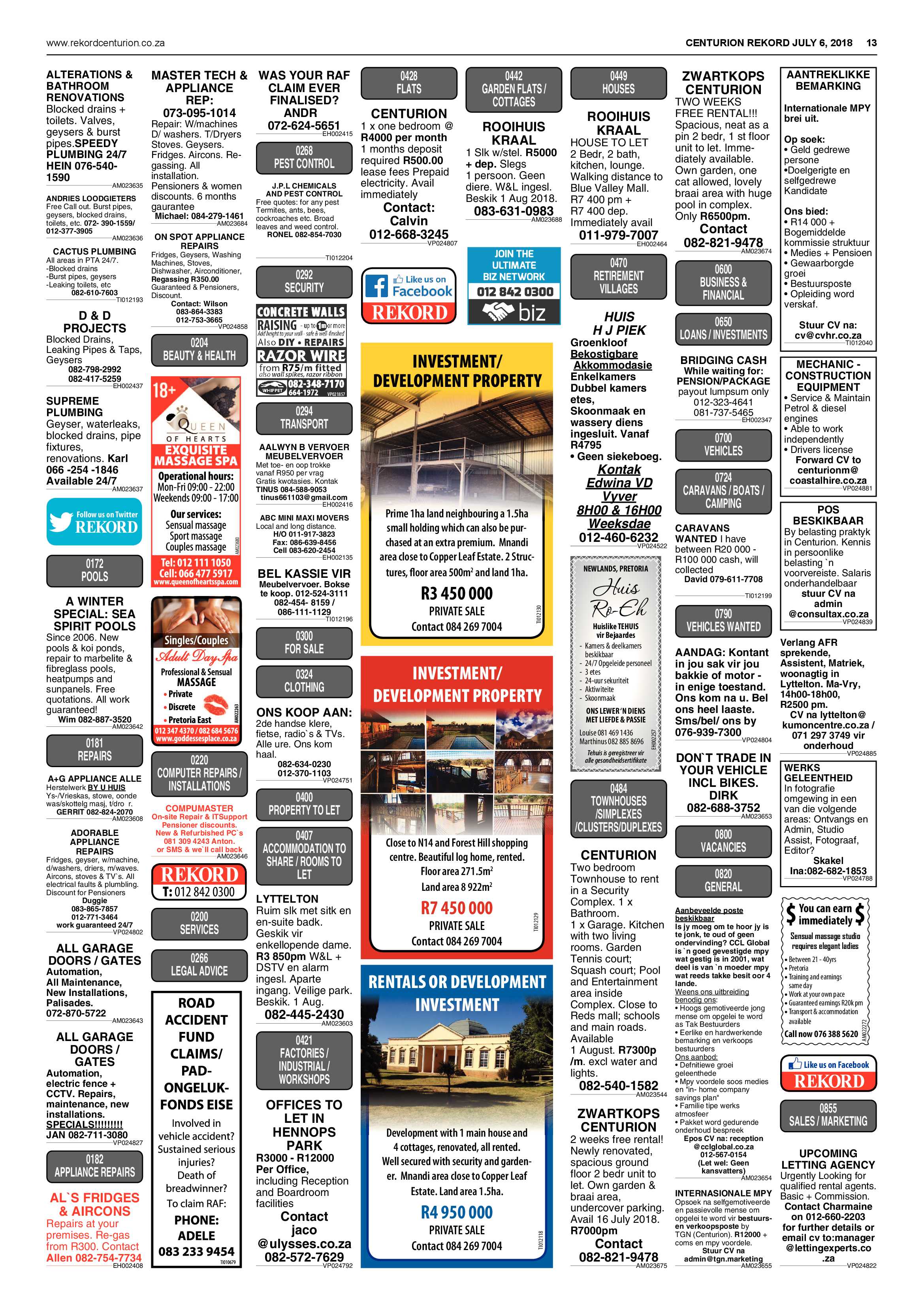 Rekord Centurion 06 July 2018 page 13