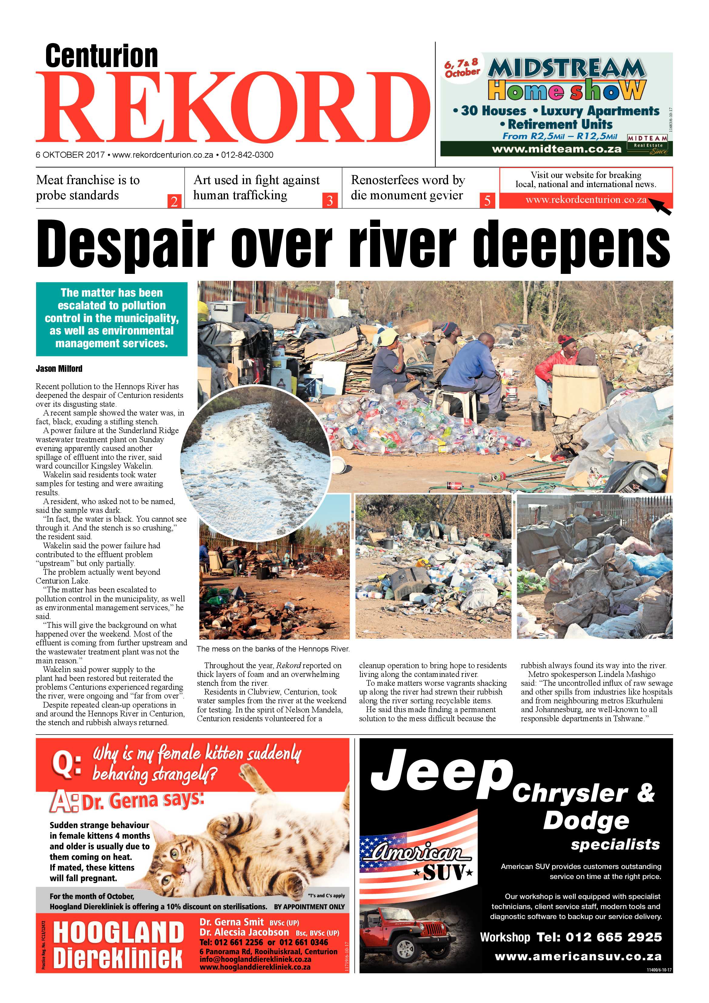 Rekord Centurion 06 October 2017 page 1