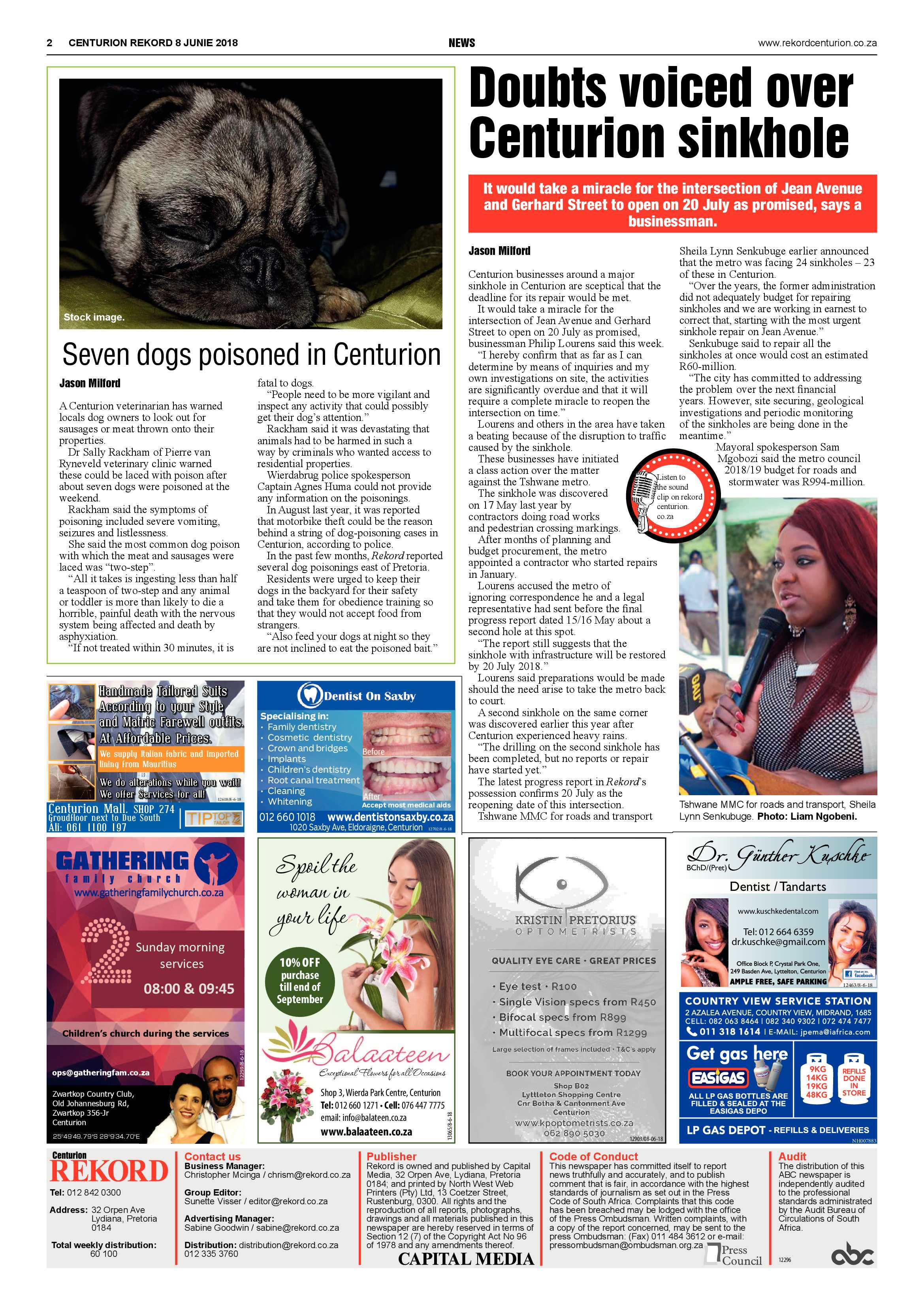 Rekord Centurion 08 June 2018 page 2