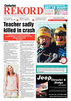 Rekord Centurion 08 June 2018