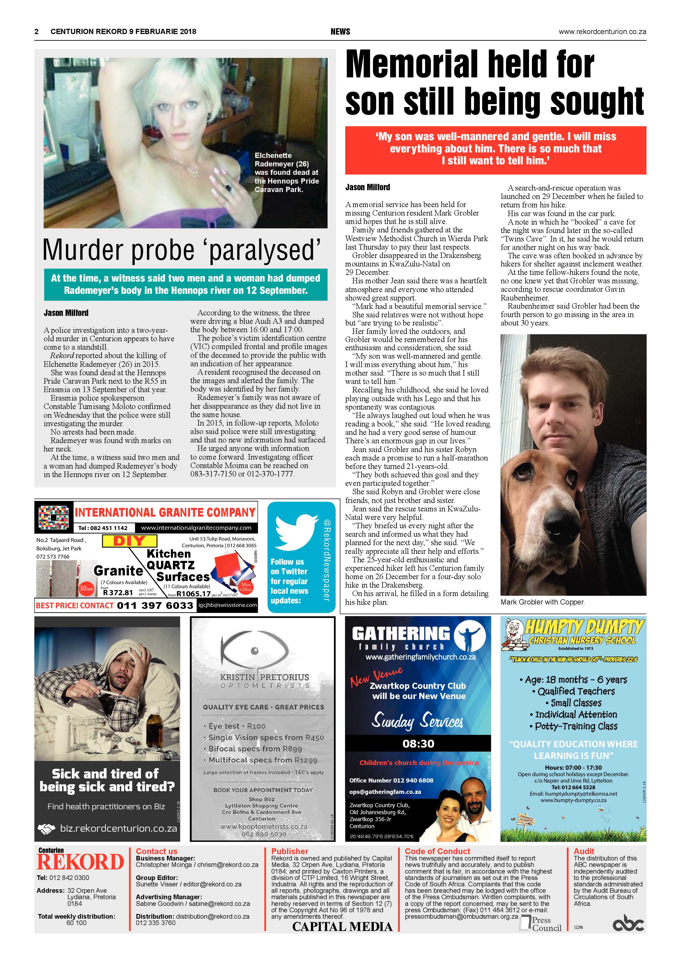 Rekord Centurion 09 February 2018 page 2