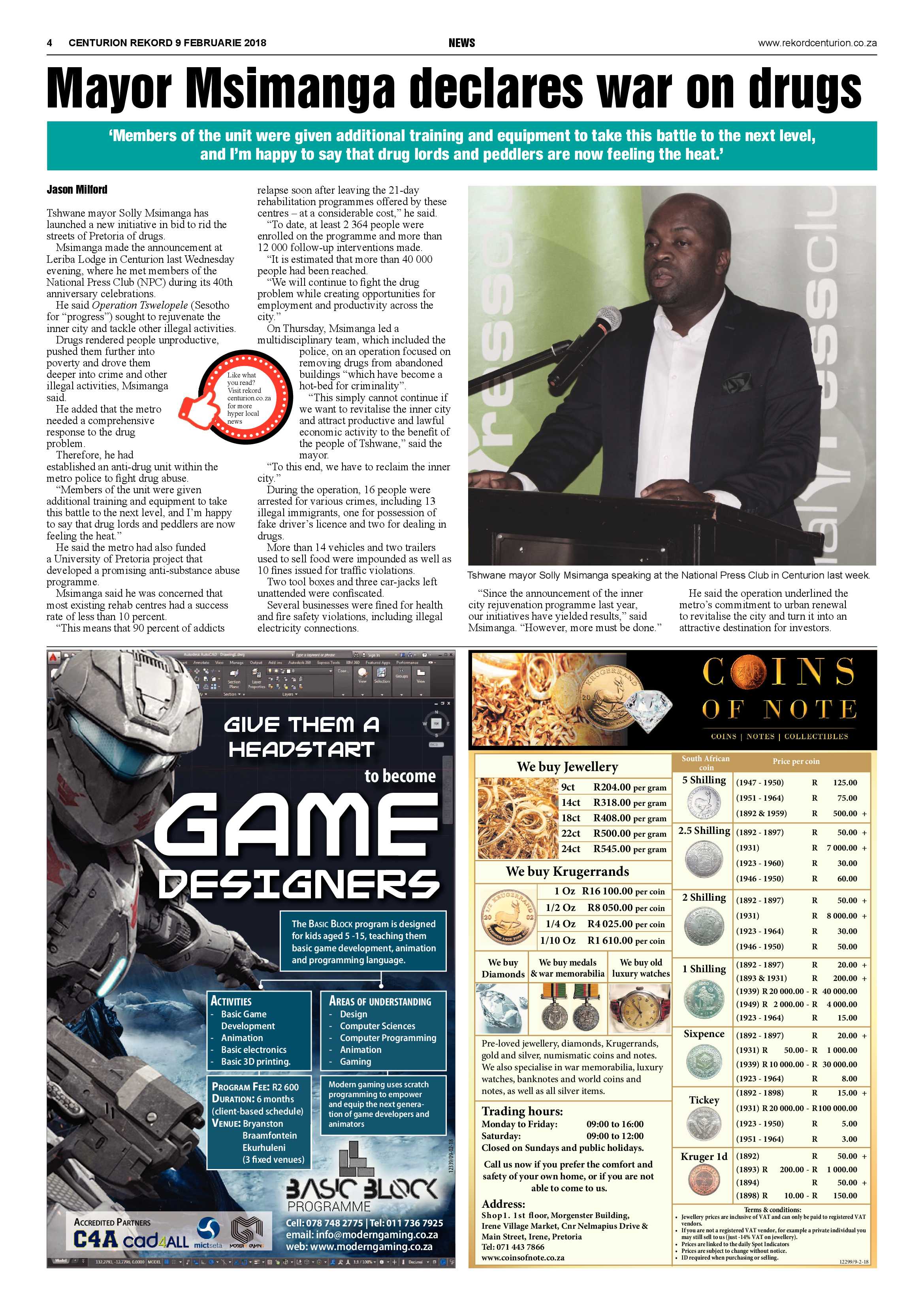 Rekord Centurion 09 February 2018 page 4