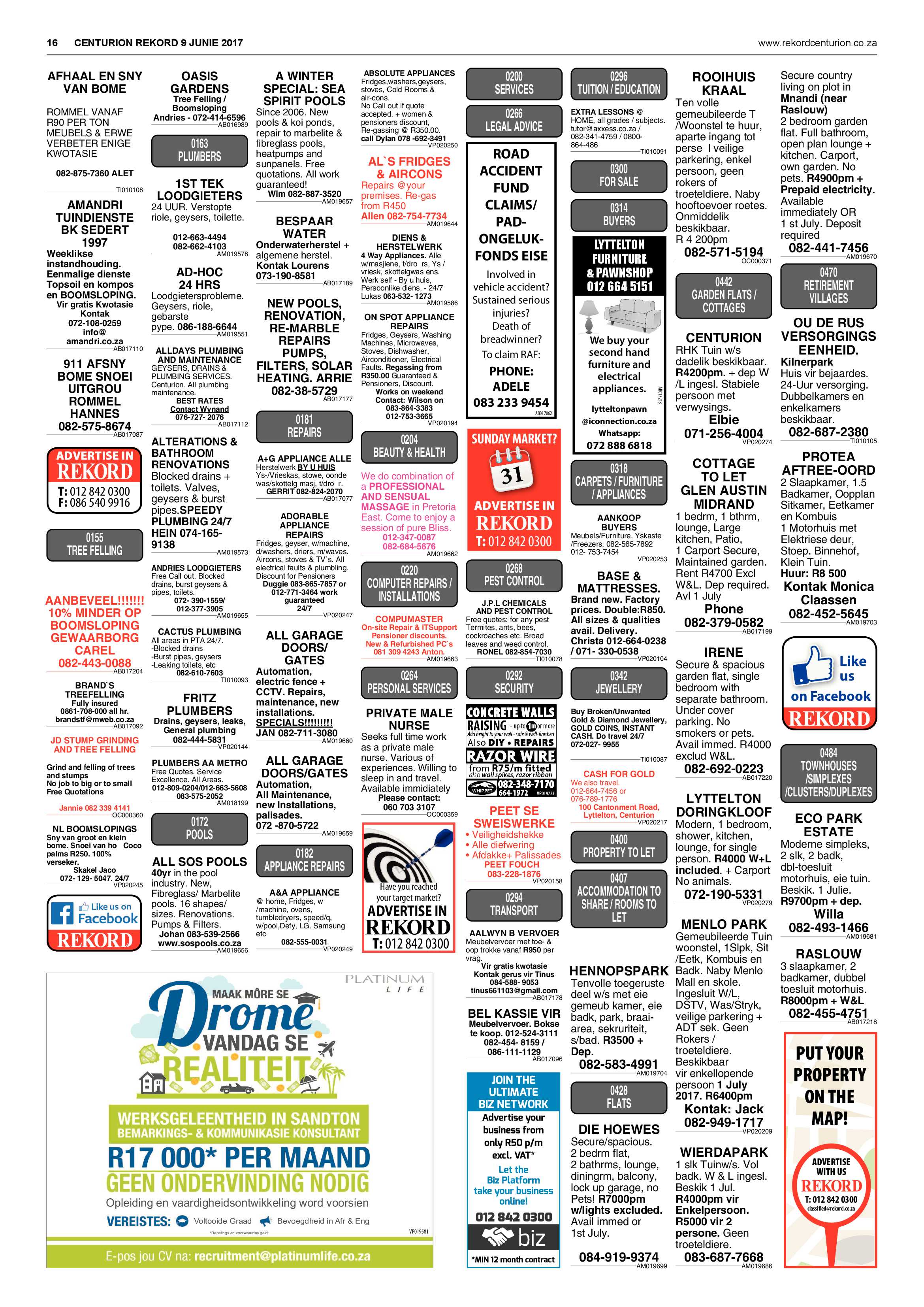 Rekord Centurion 09 June 2017 page 16