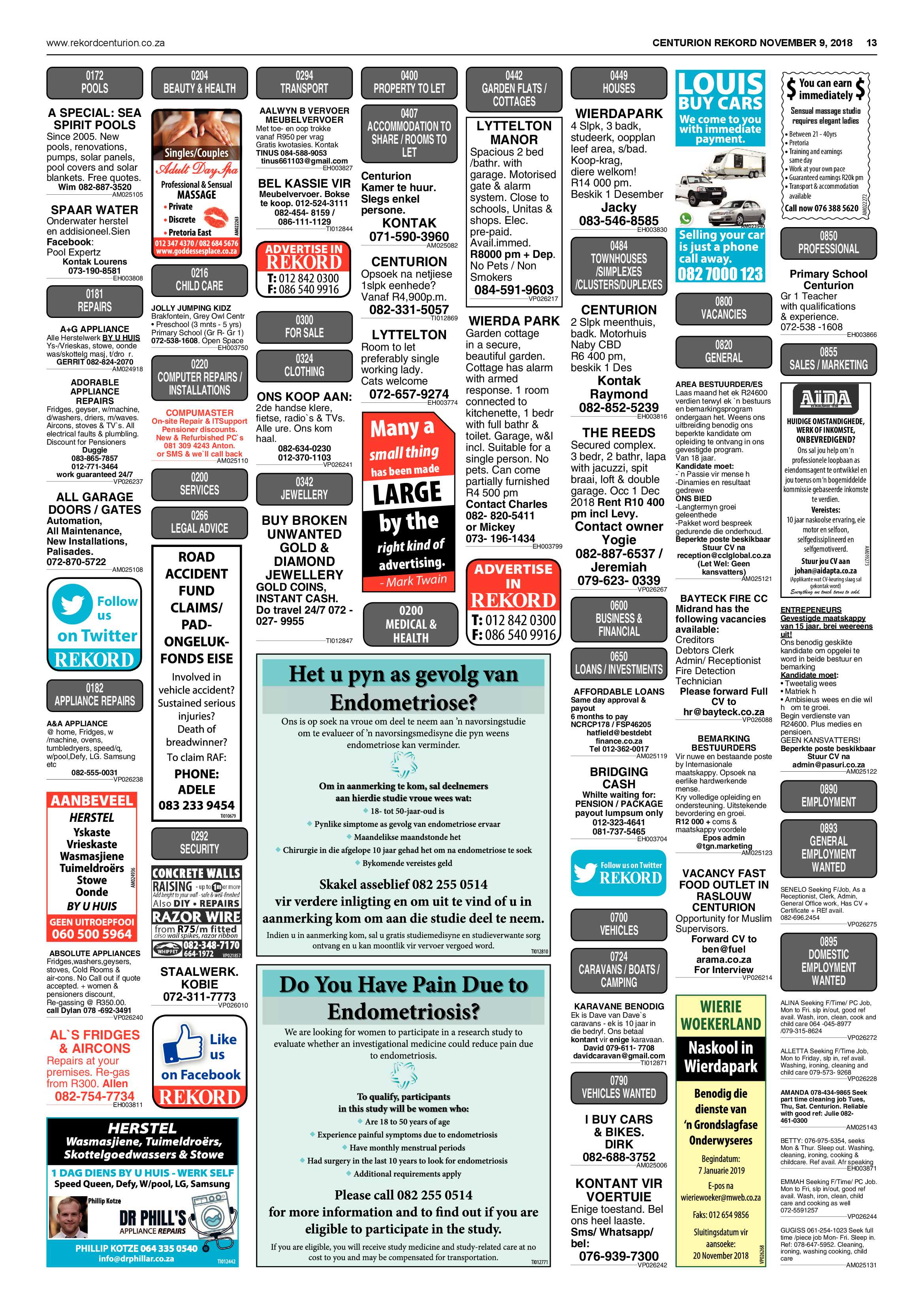 Rekord Centurion 09 November 2018 page 13