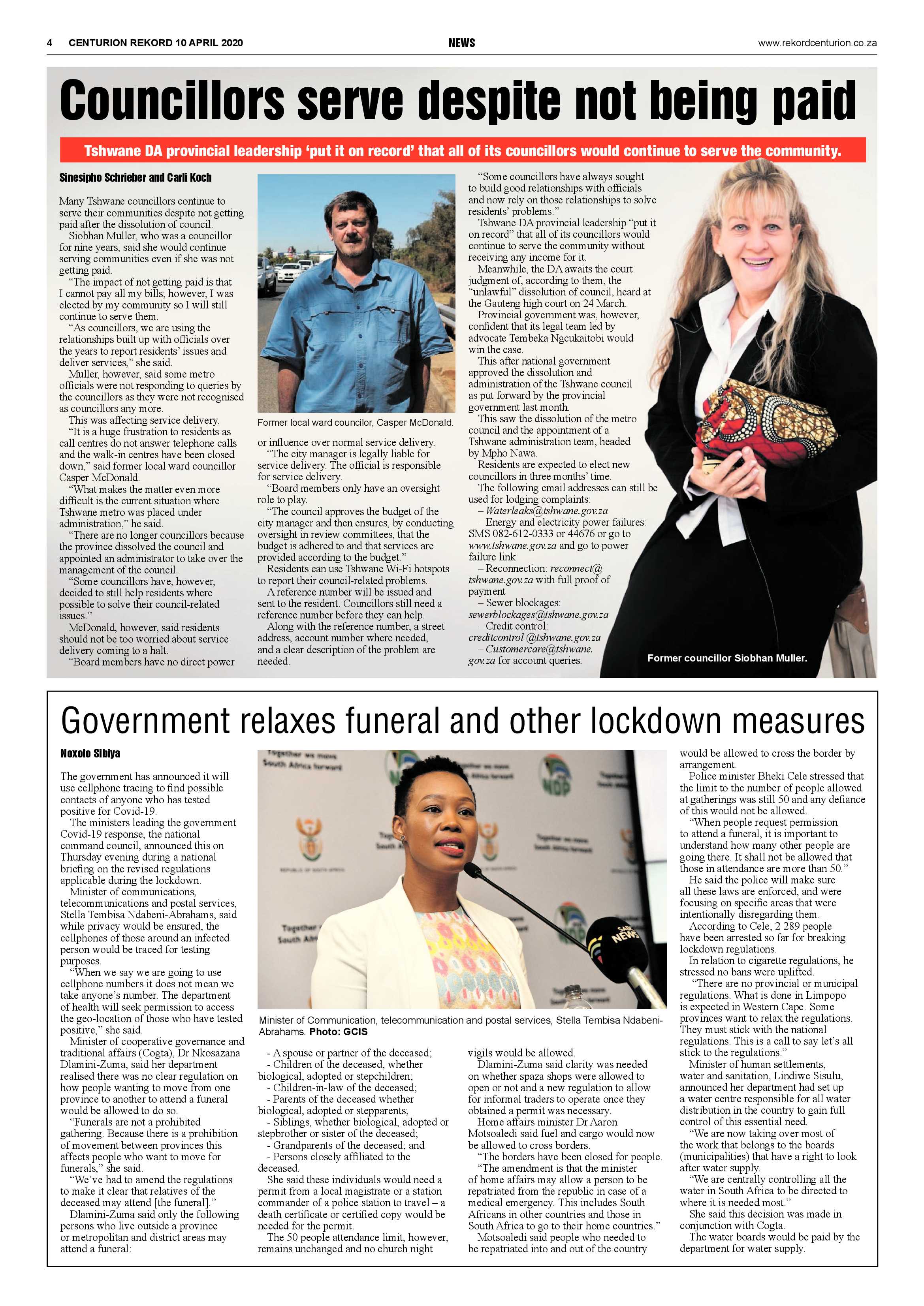 Rekord Centurion 10 April 2020 page 4