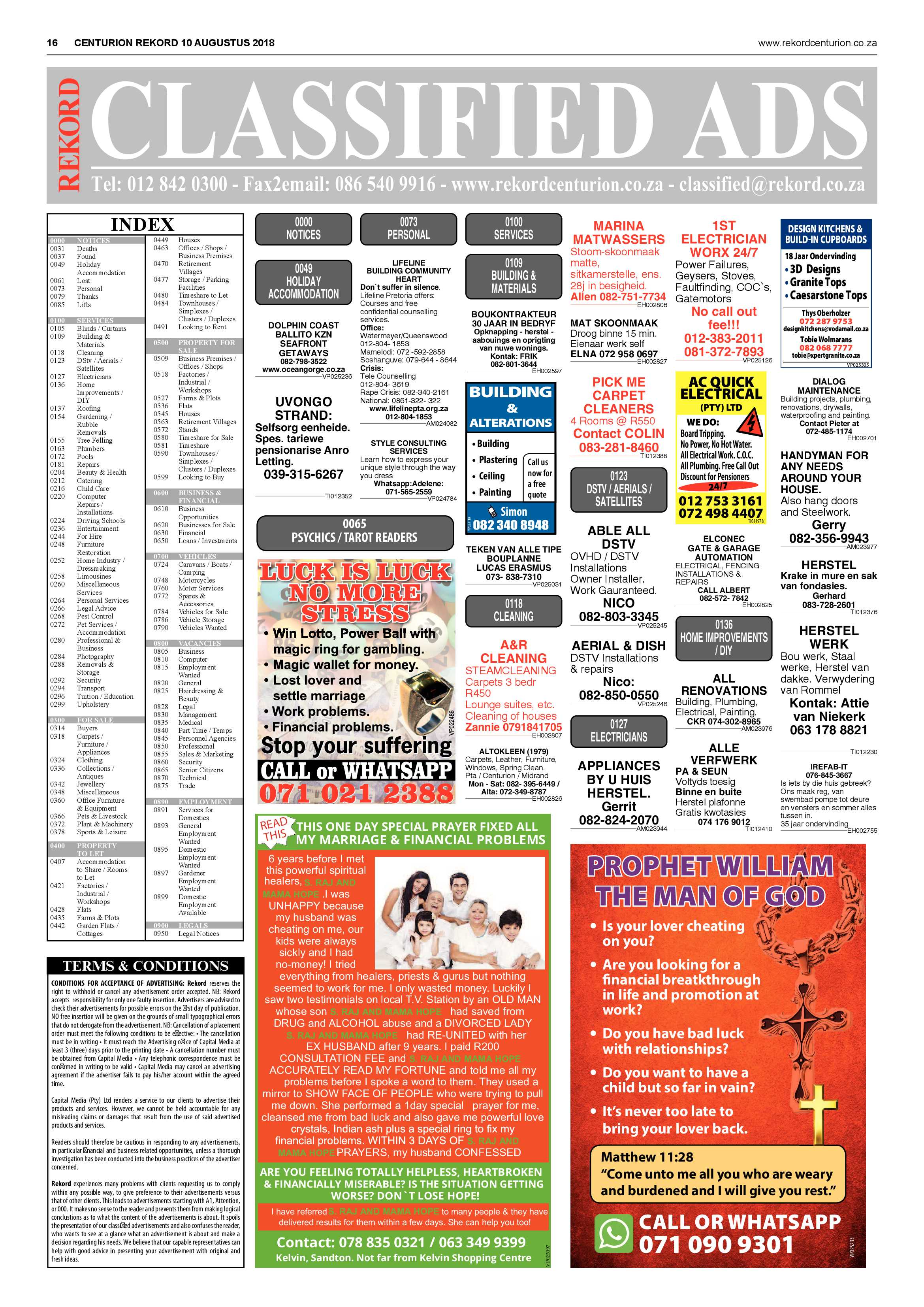 Rekord Centurion 10 August 2018 page 16