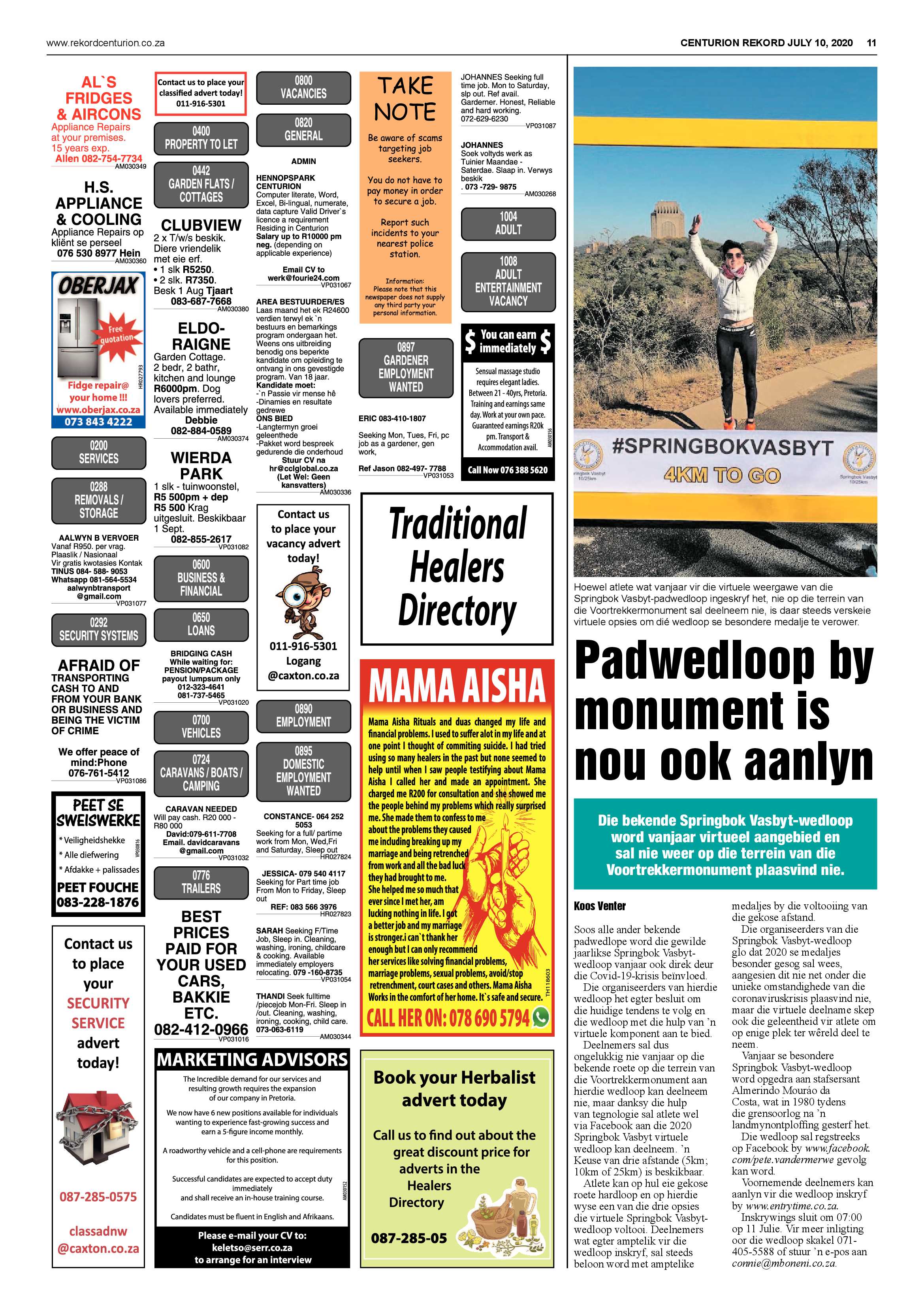 Rekord Centurion 10 July 2020 page 11