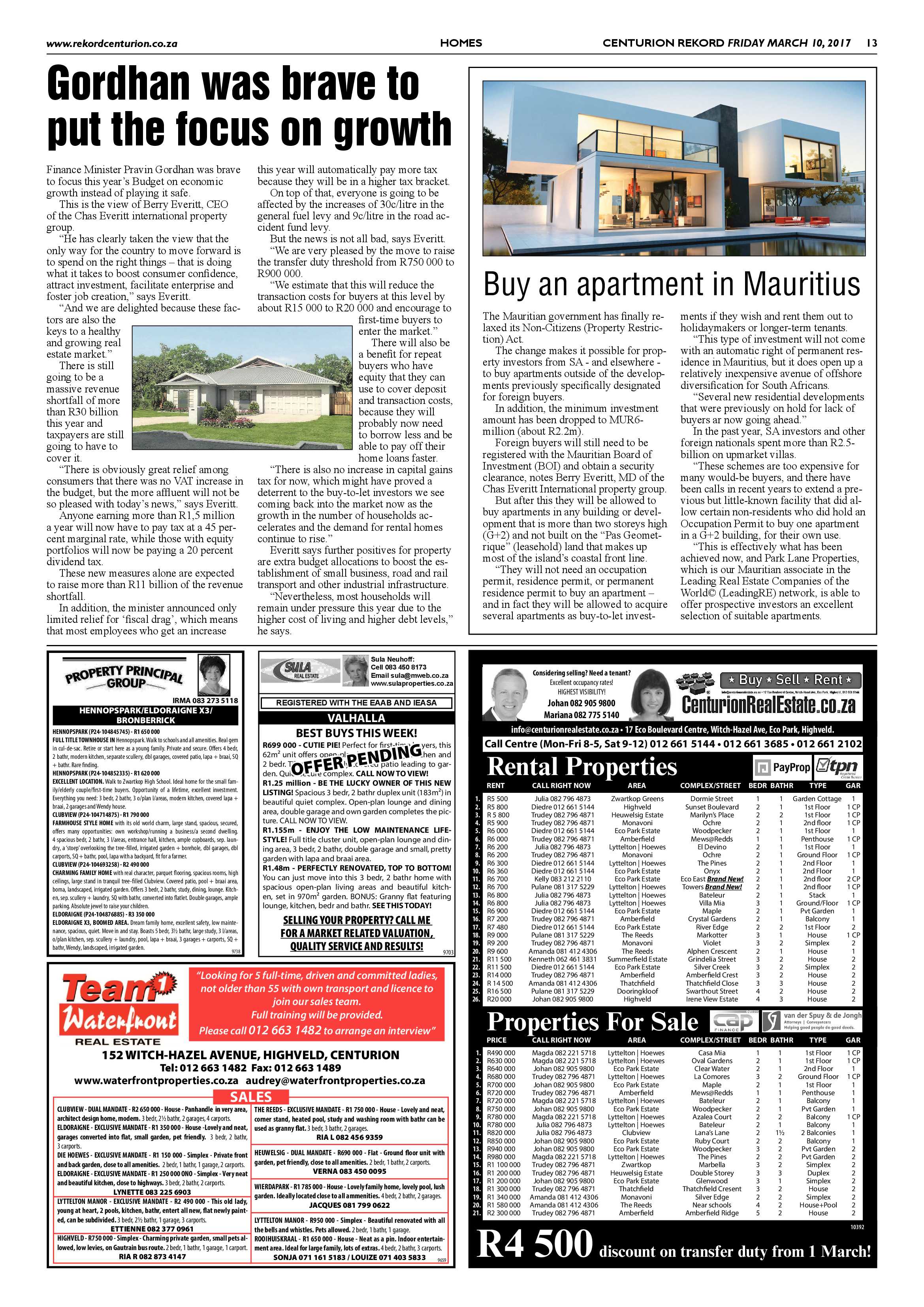 Rekord Centurion 10 March 2017 page 13