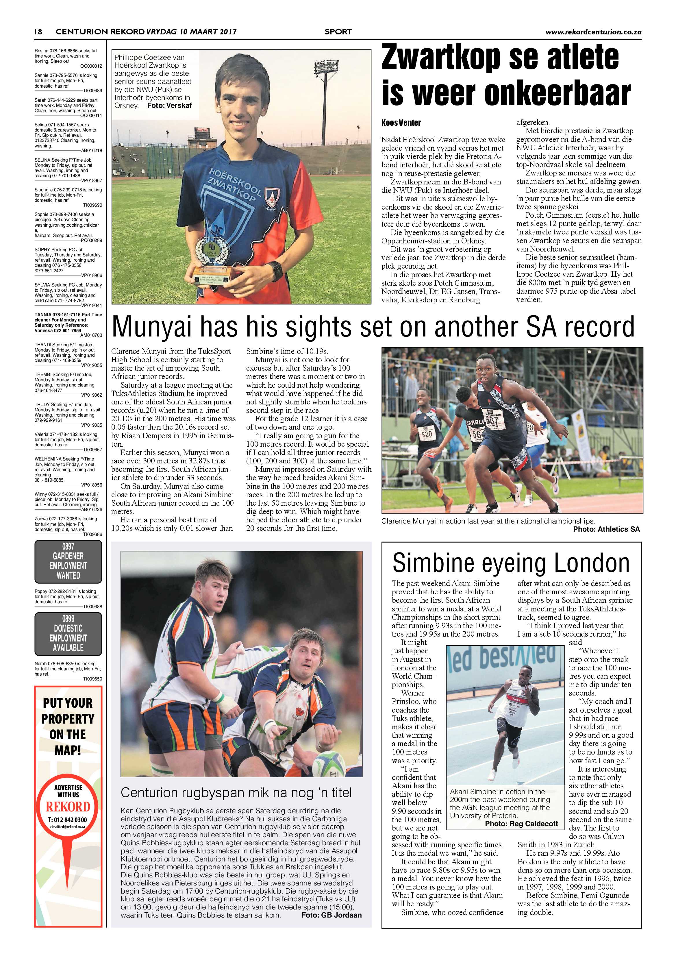 Rekord Centurion 10 March 2017 page 18