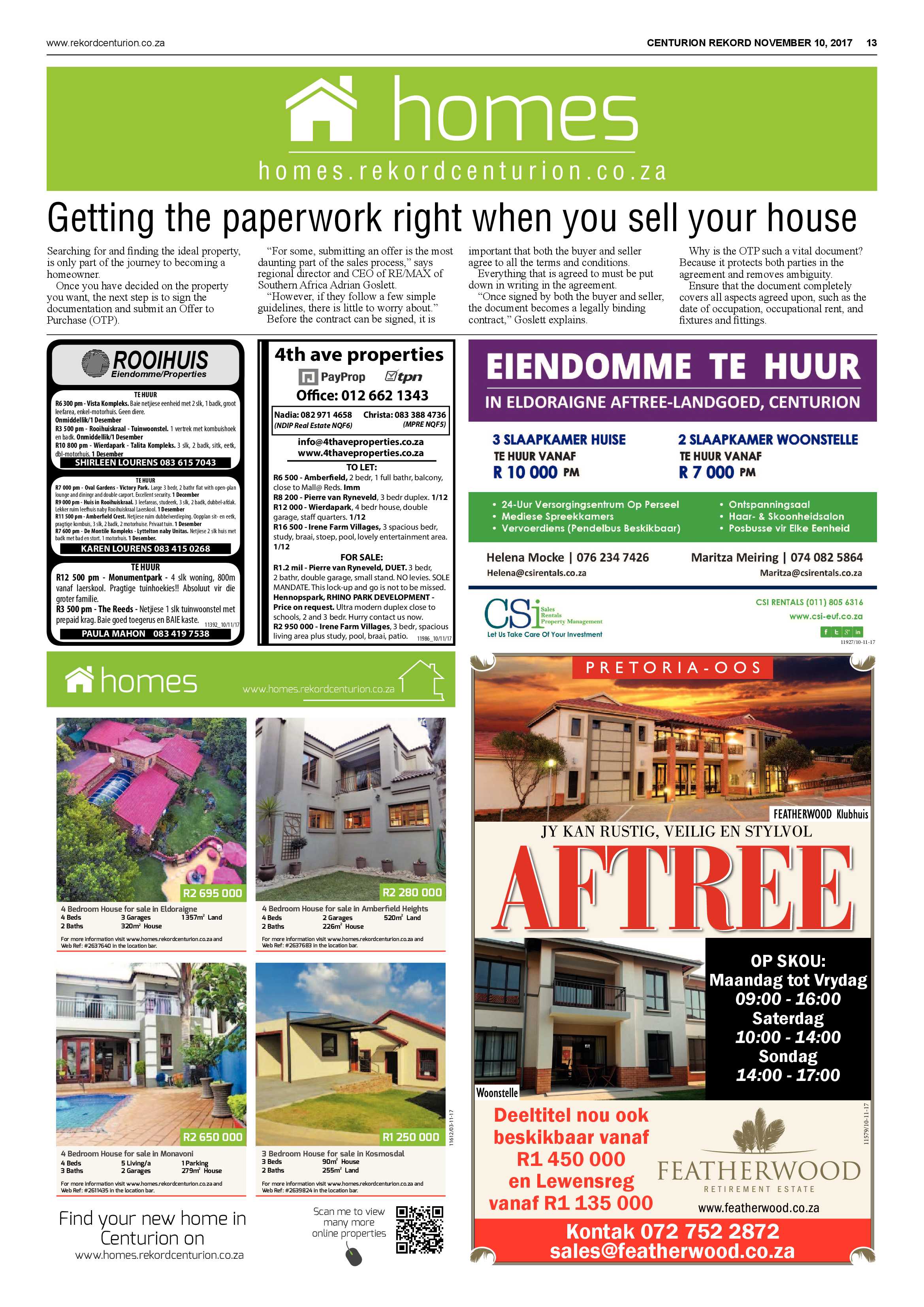 Rekord Centurion 10 November 2017 page 13