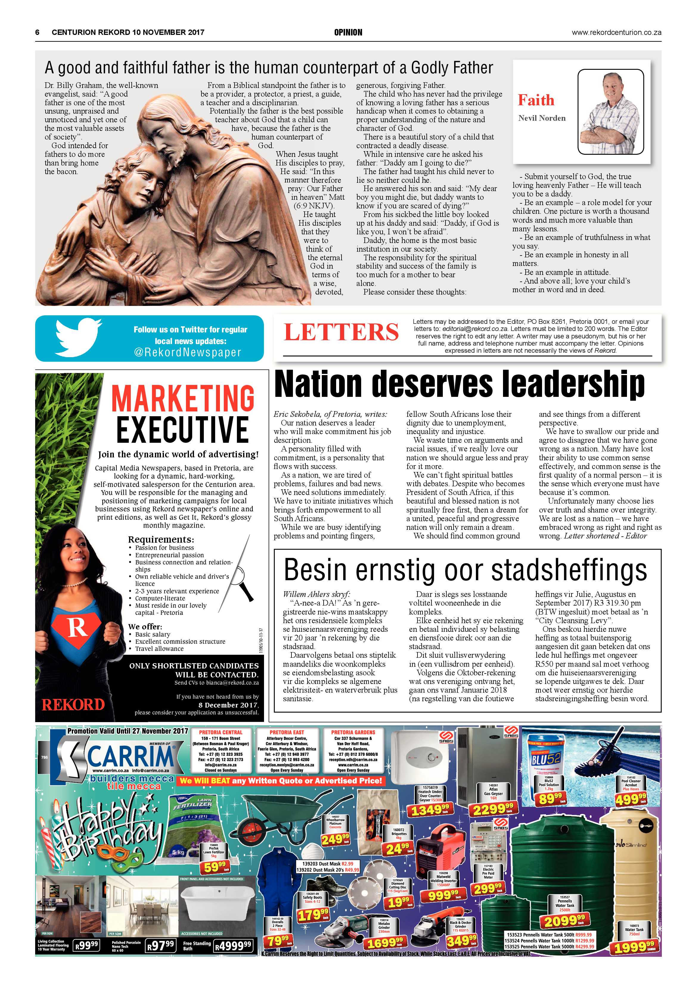 Rekord Centurion 10 November 2017 page 6