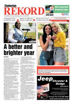 Rekord Centurion 11 January 2019