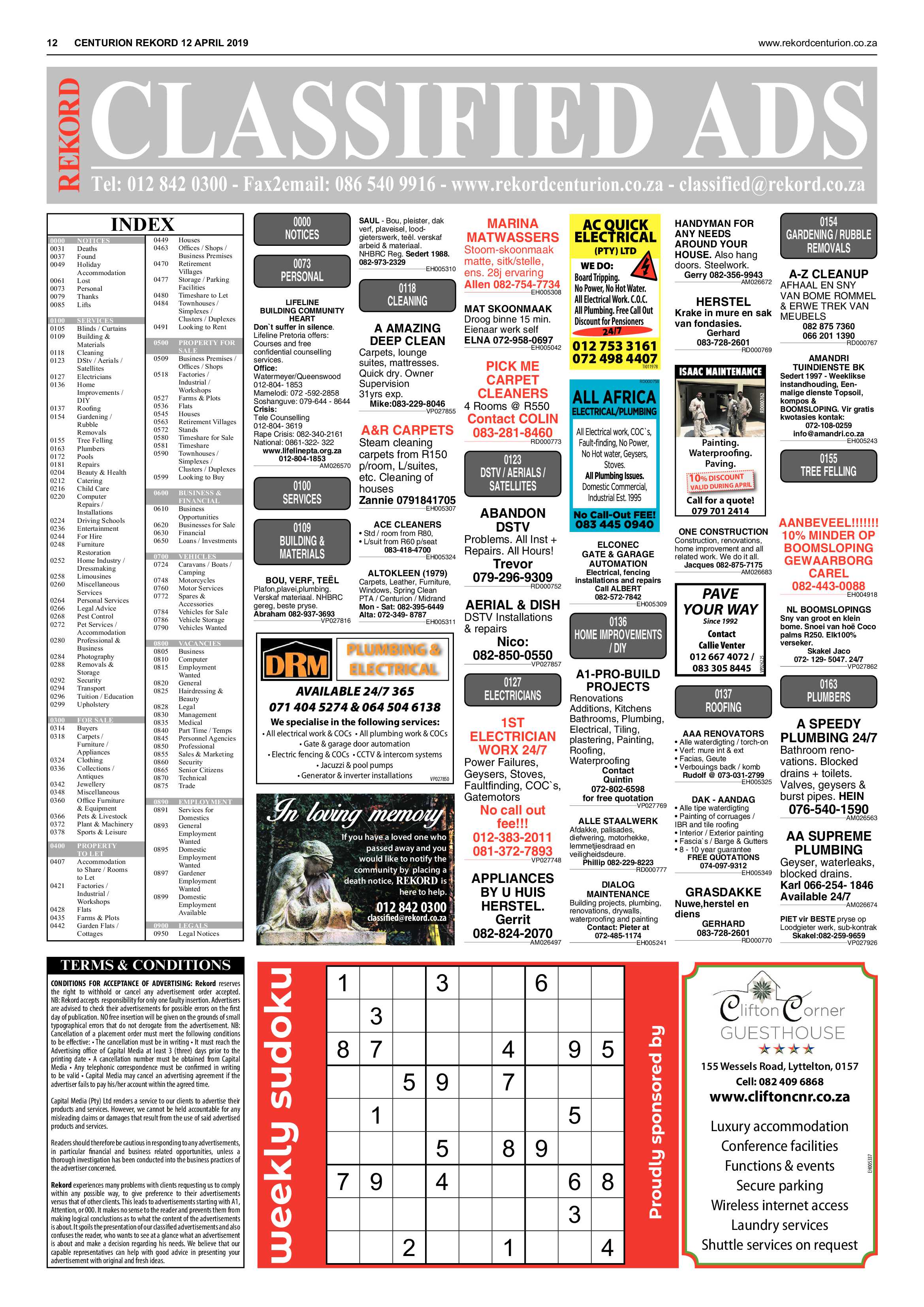 Rekord Centurion 12 April 2019 page 12