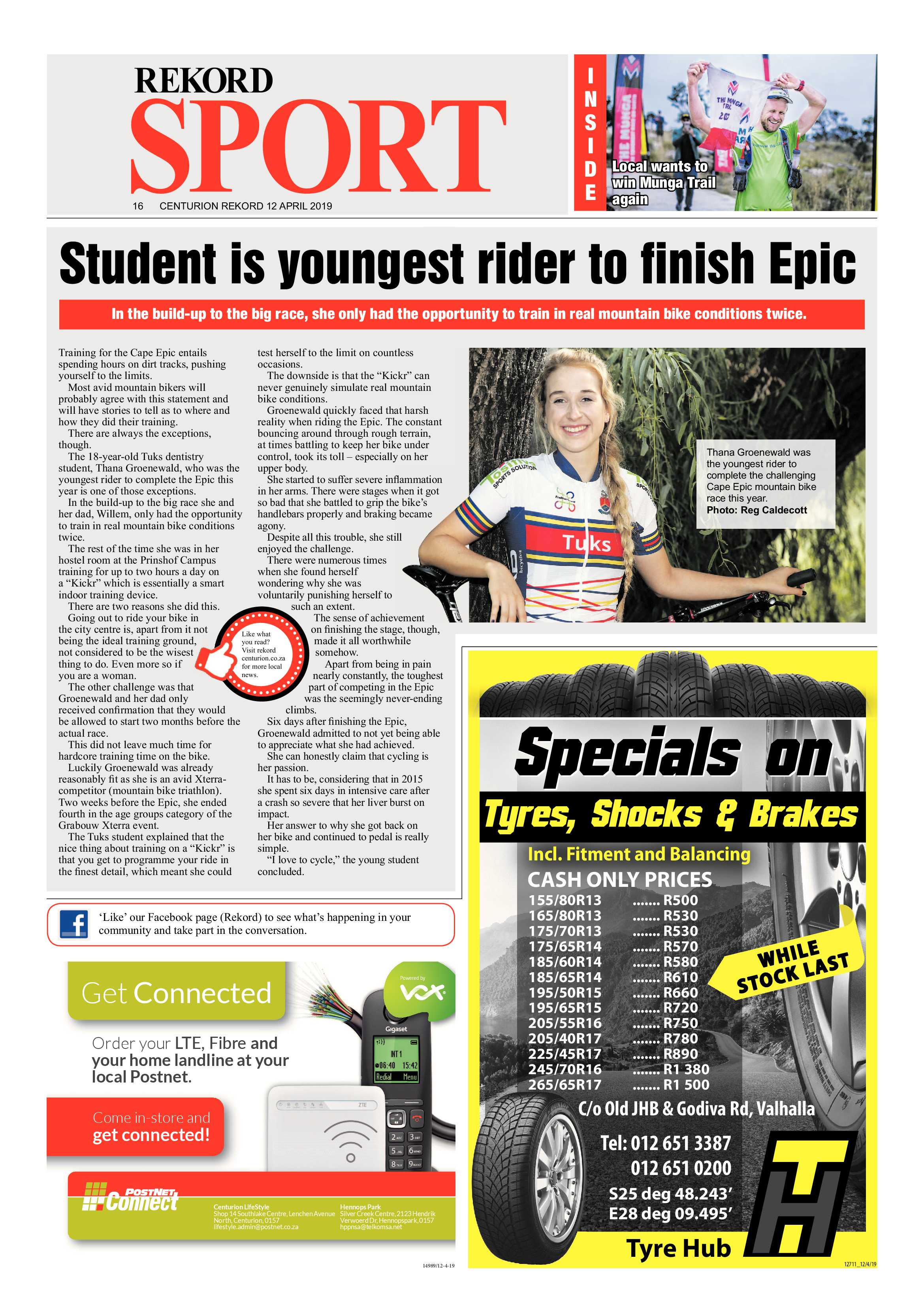 Rekord Centurion 12 April 2019 page 16