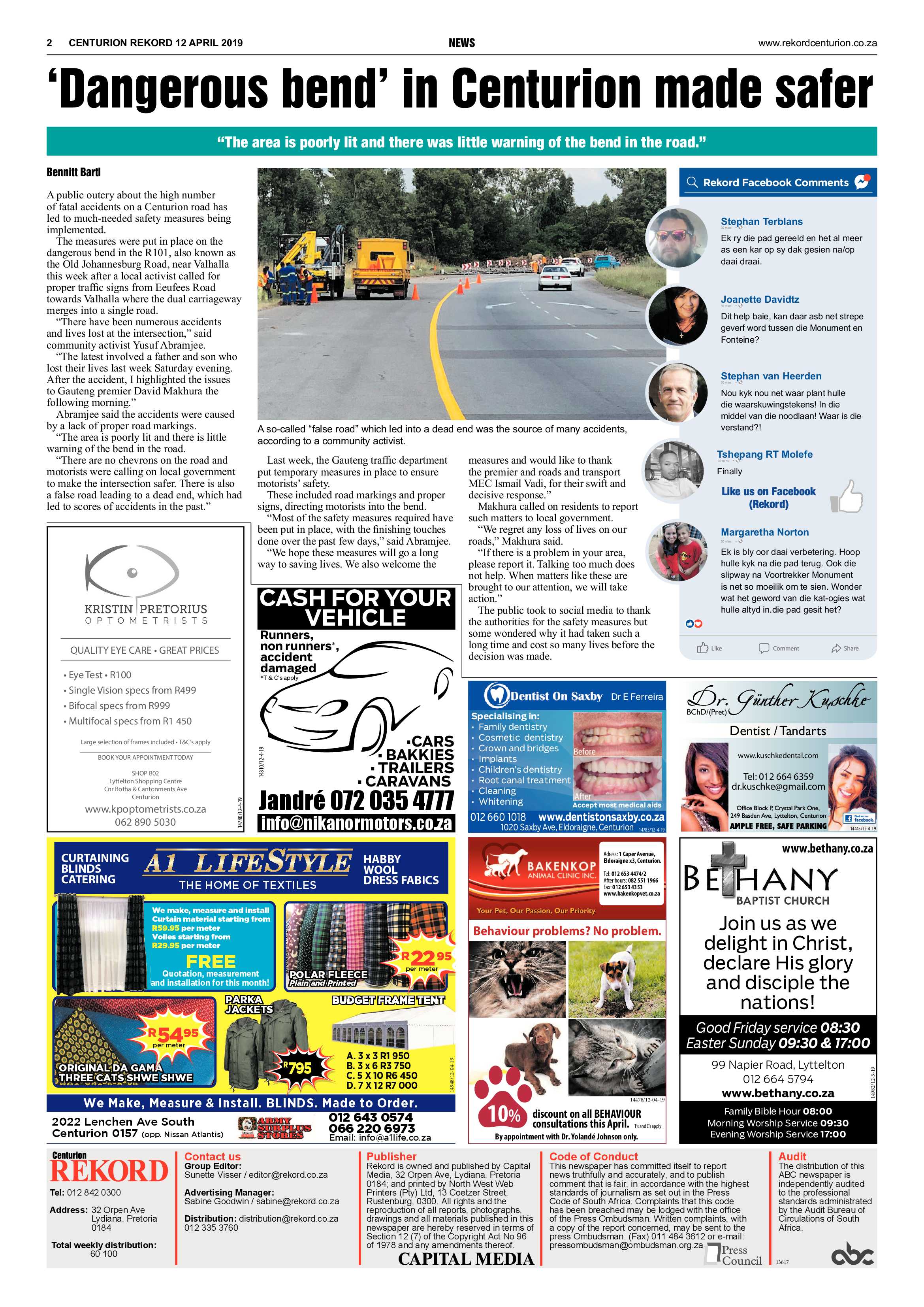 Rekord Centurion 12 April 2019 page 2