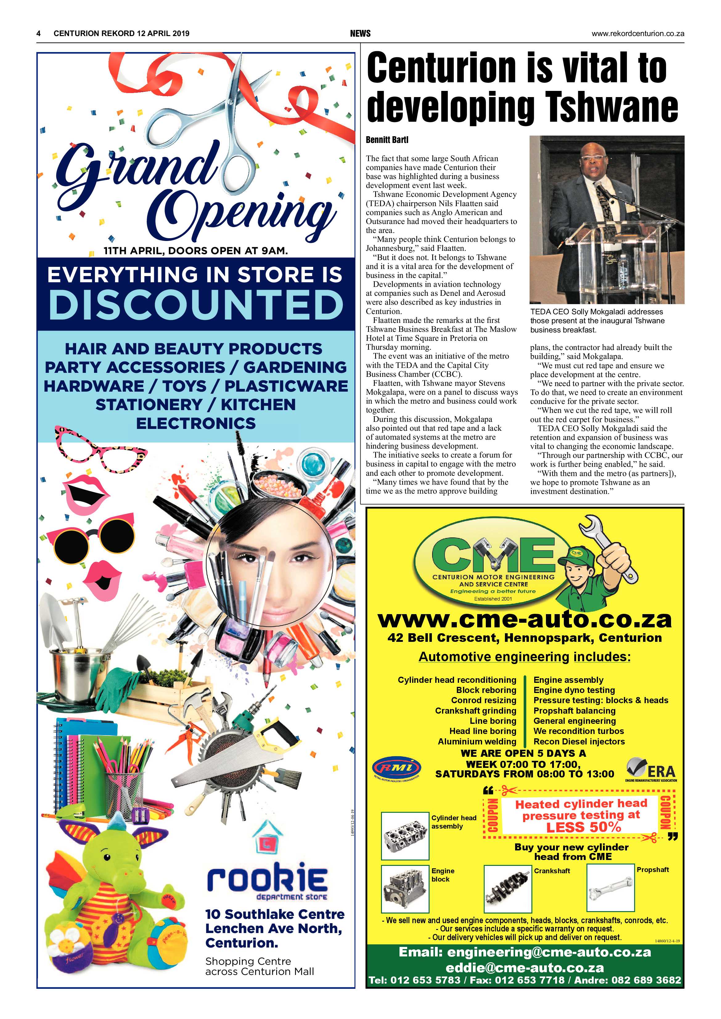 Rekord Centurion 12 April 2019 page 4
