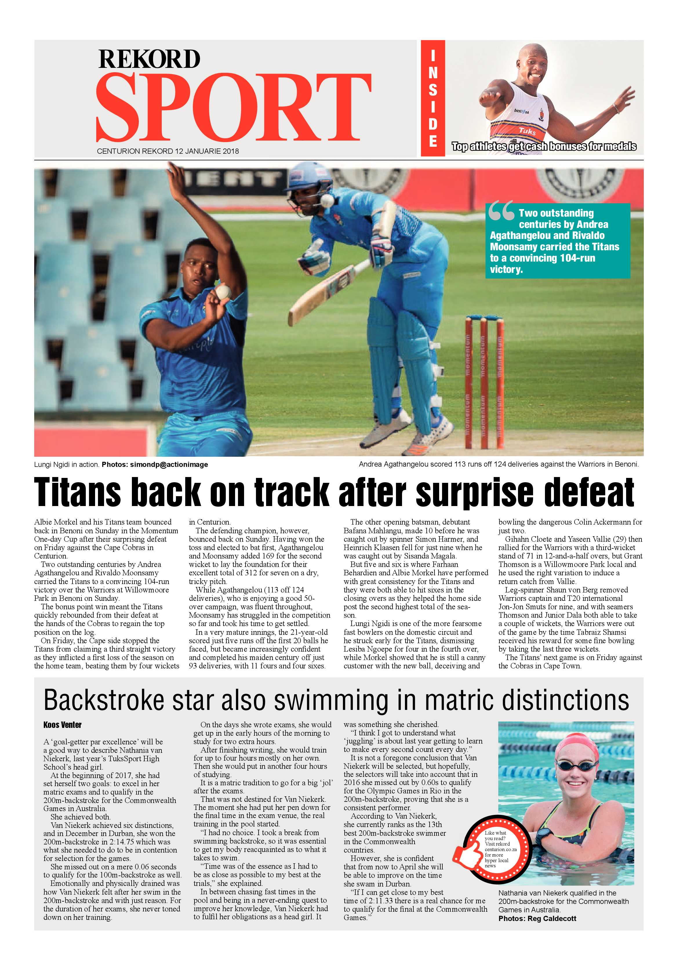 Rekord Centurion 12 January 2018 page 16