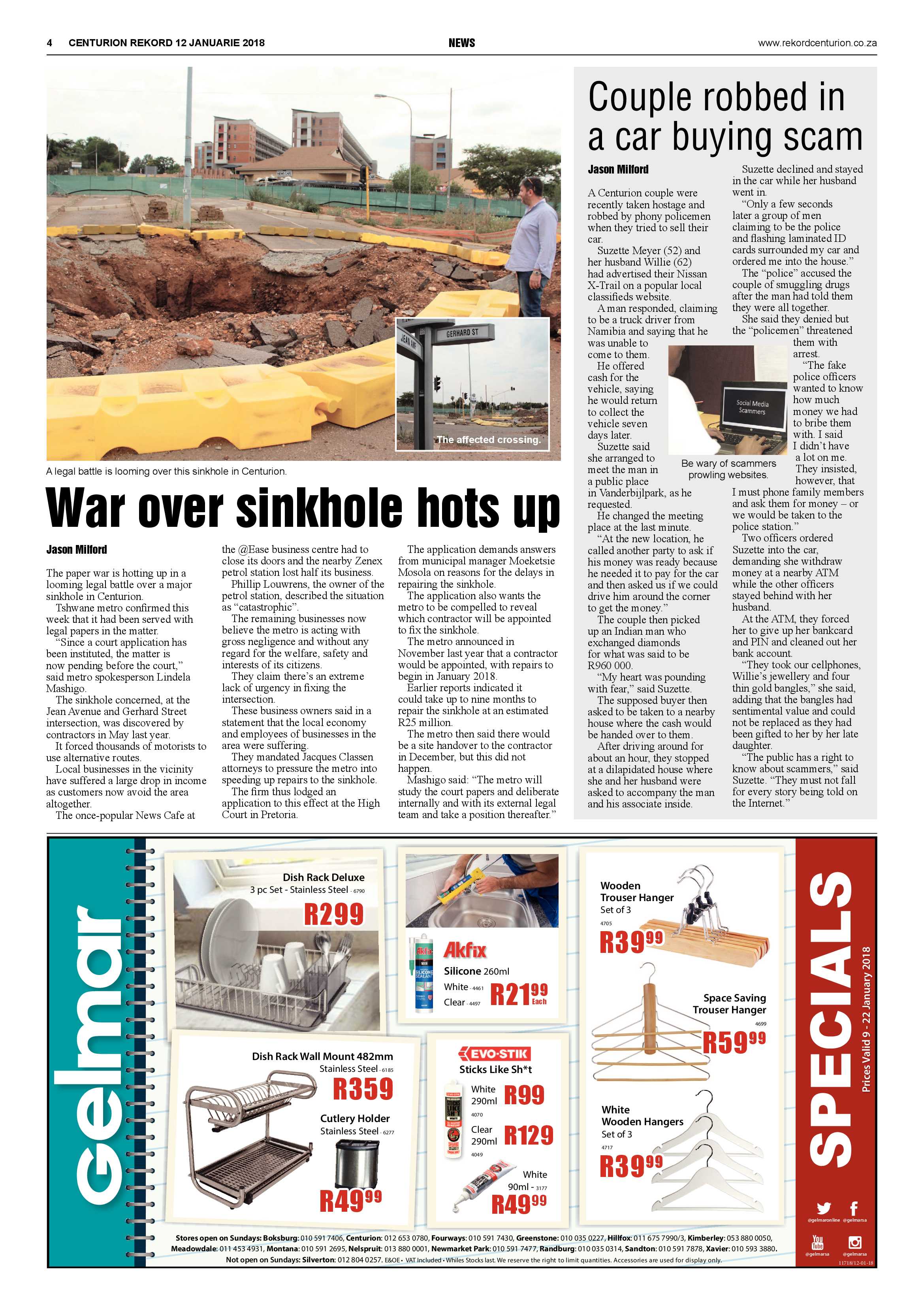 Rekord Centurion 12 January 2018 page 4