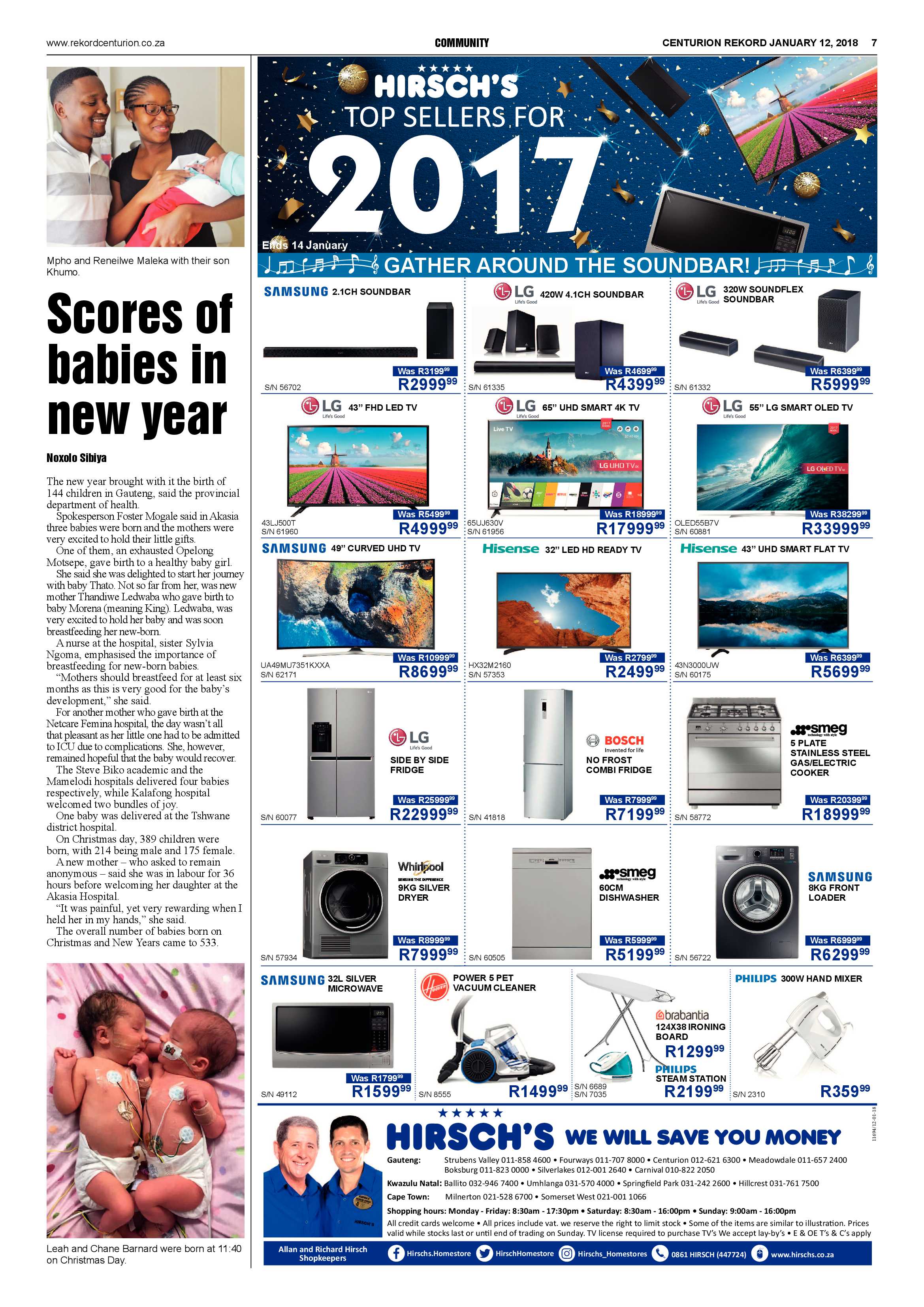 Rekord Centurion 12 January 2018 page 7