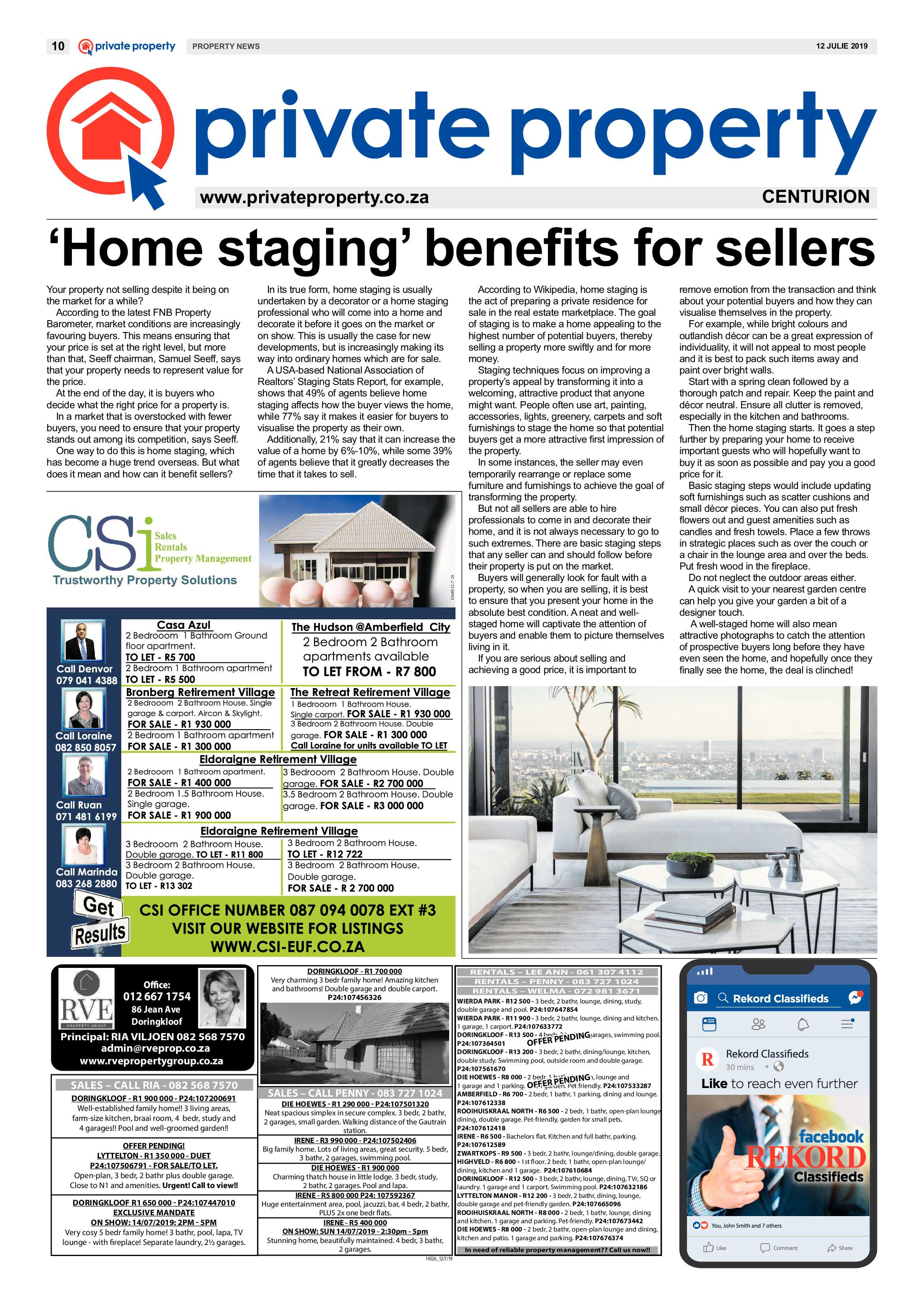 Rekord Centurion 12 July 2019 page 10