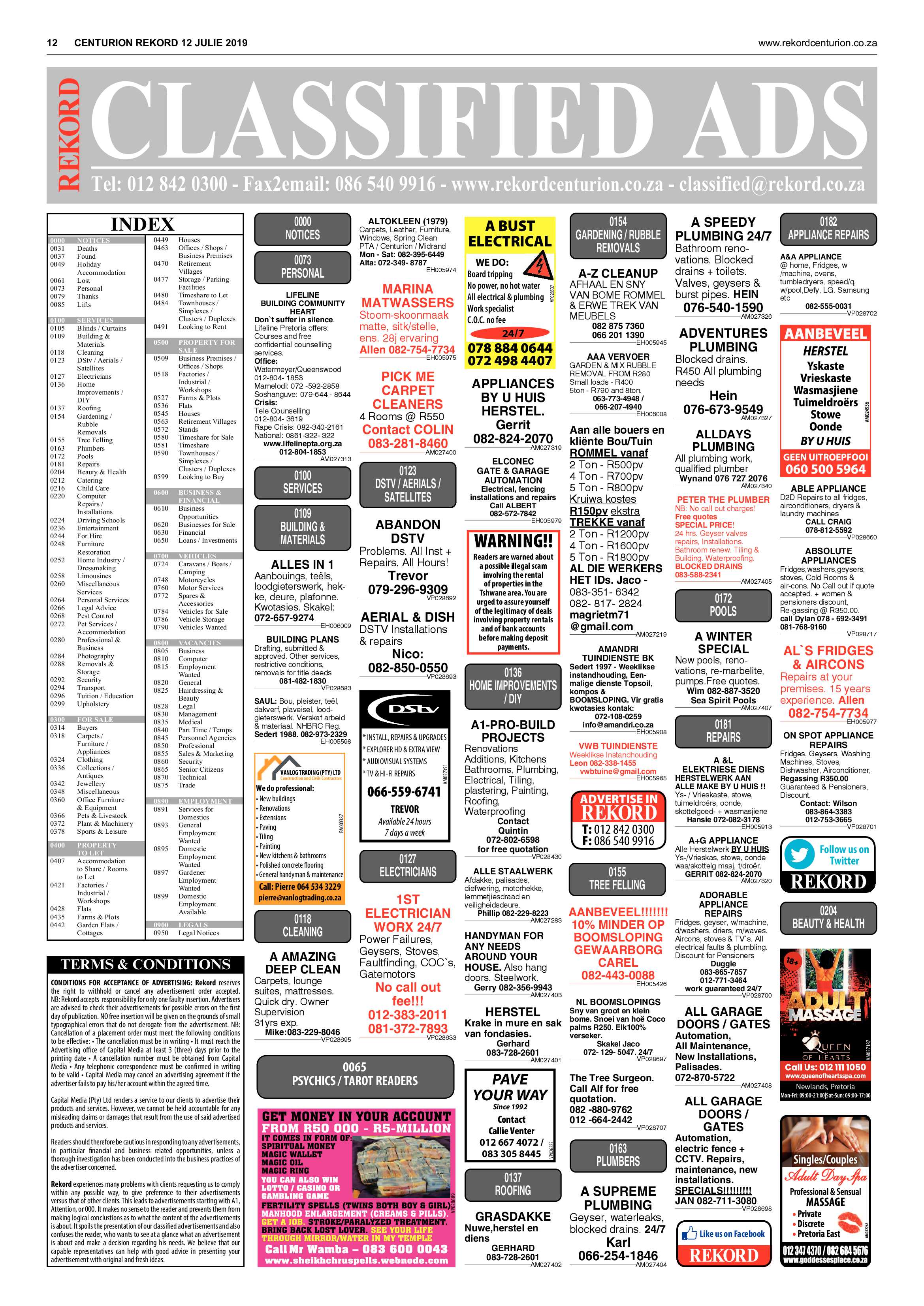 Rekord Centurion 12 July 2019 page 12