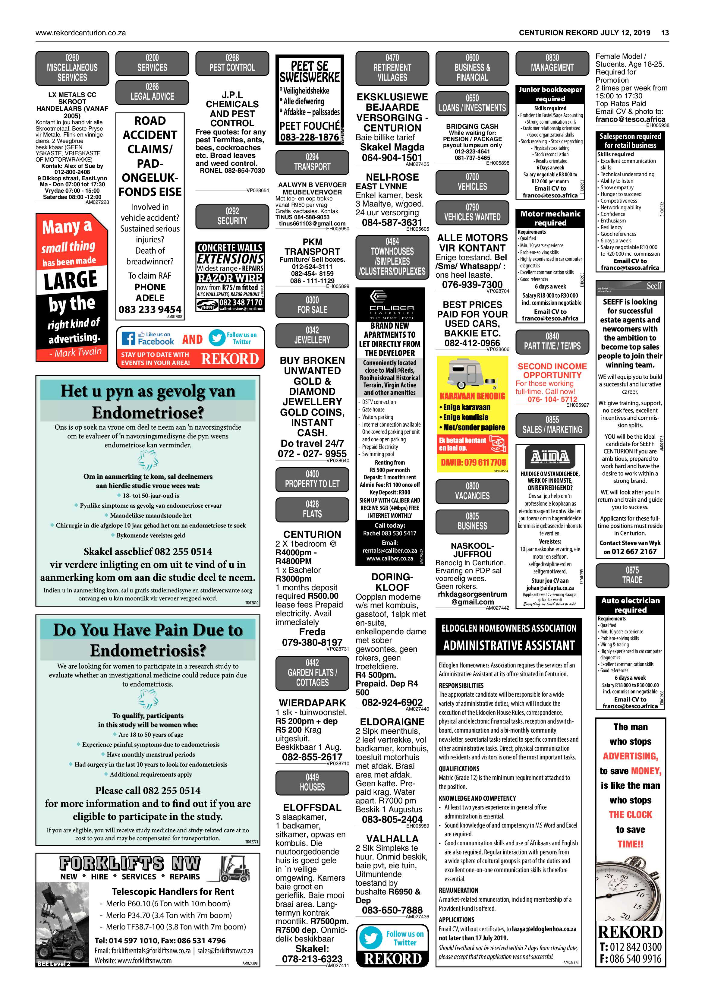 Rekord Centurion 12 July 2019 page 13