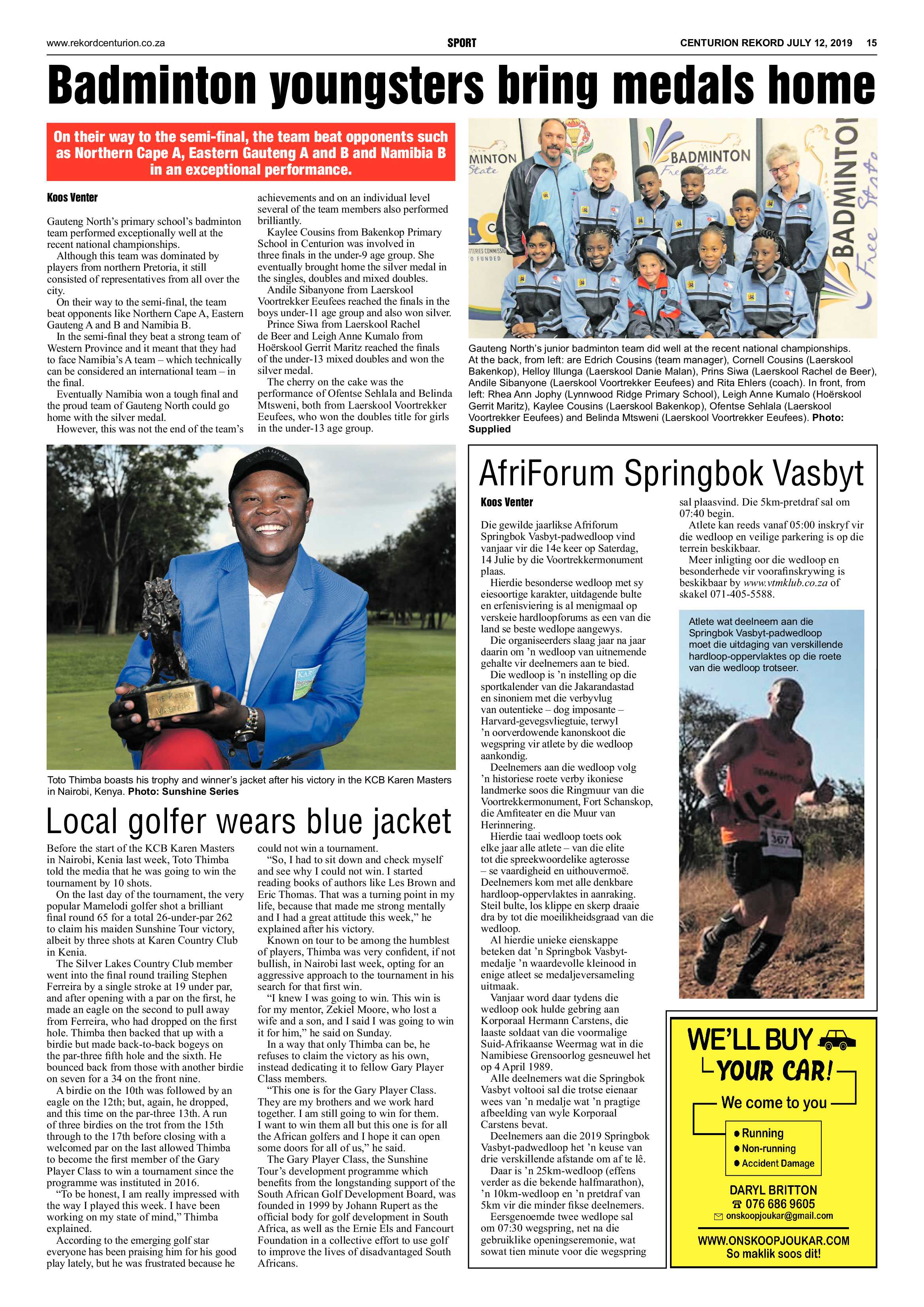 Rekord Centurion 12 July 2019 page 15