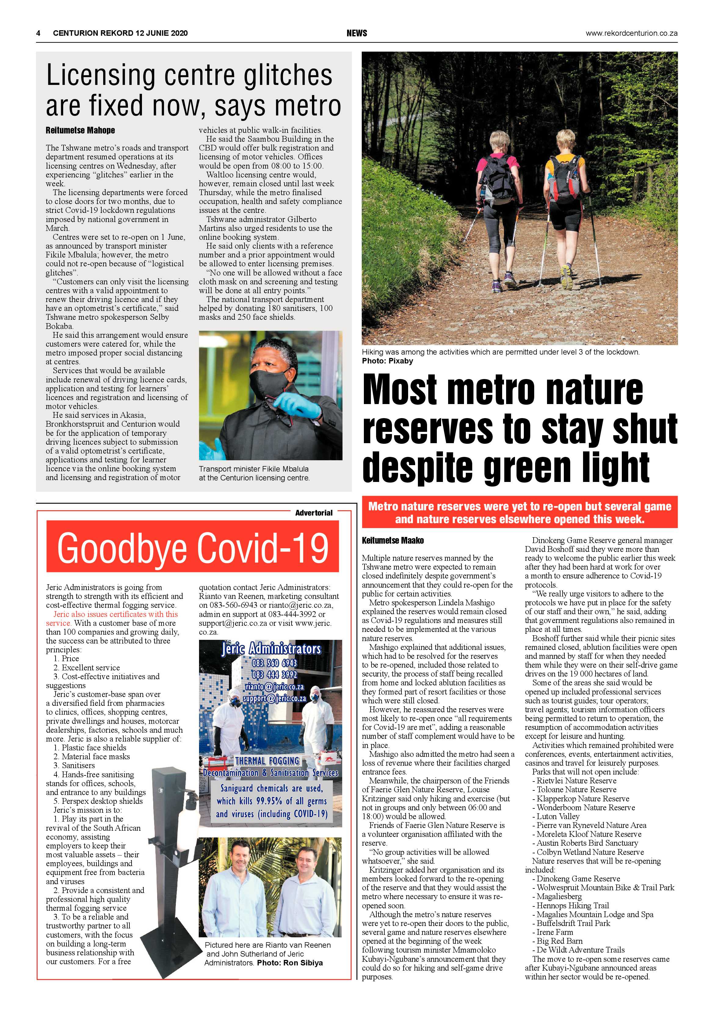 Rekord Centurion 12 June 2020 page 4