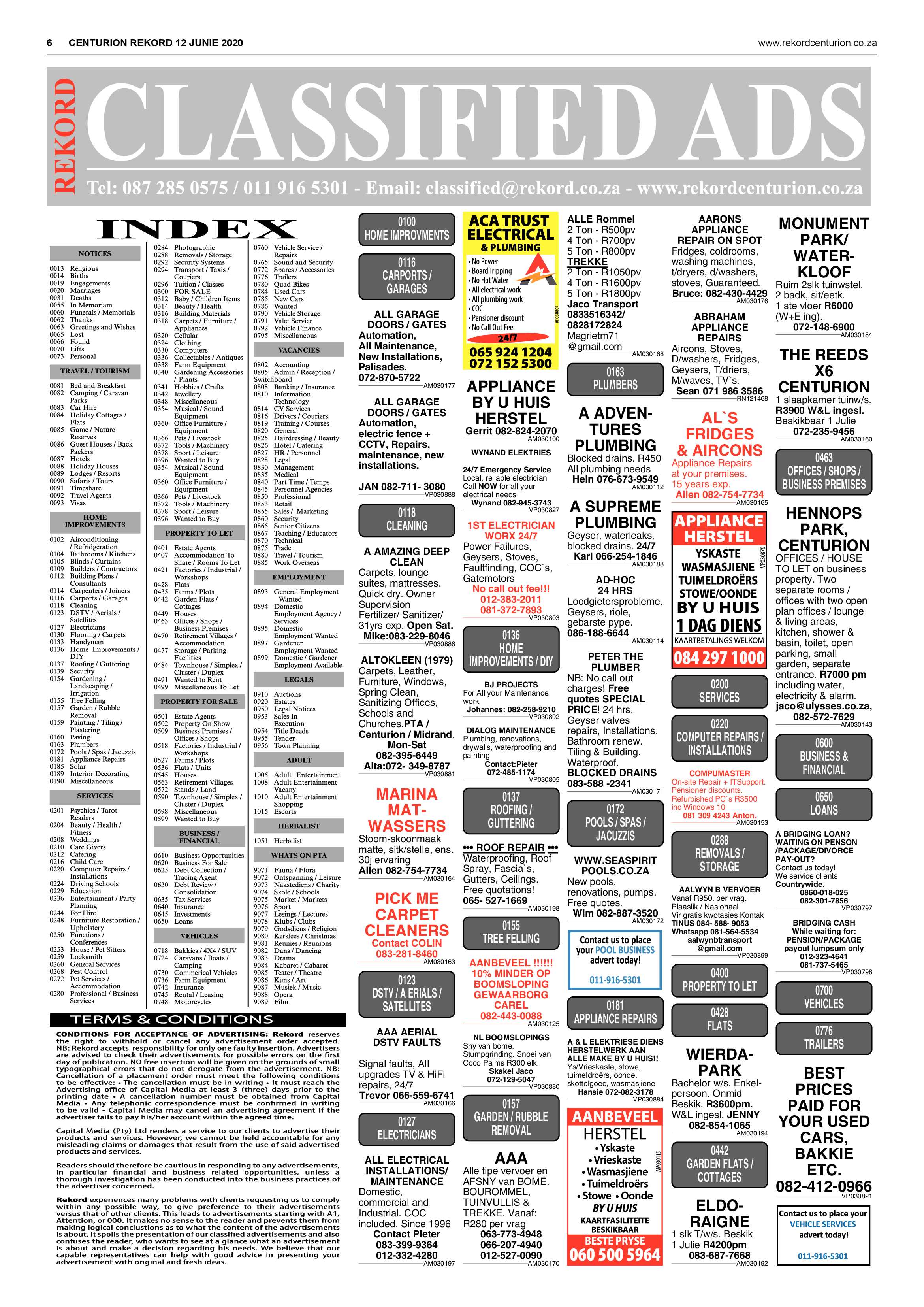 Rekord Centurion 12 June 2020 page 6