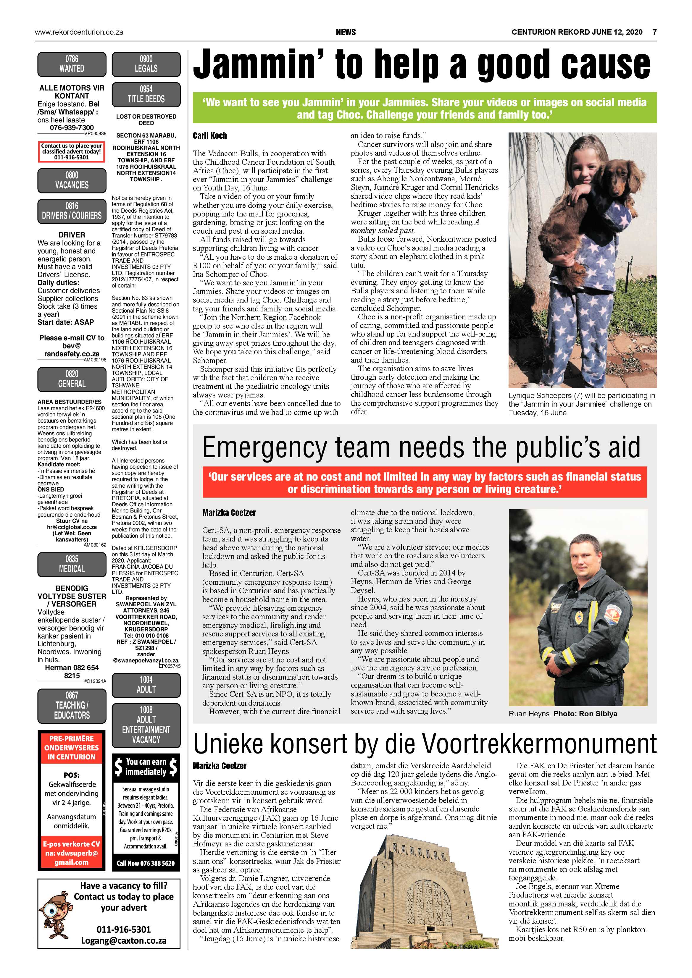 Rekord Centurion 12 June 2020 page 7